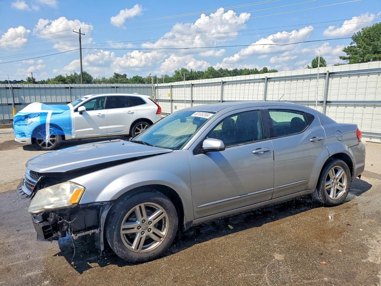 2013 Dodge Avenger Sxt Silver vin: 1C3CDZCB0DN589017