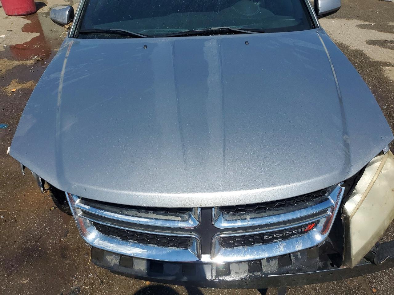 2013 Dodge Avenger Sxt Silver vin: 1C3CDZCB0DN589017