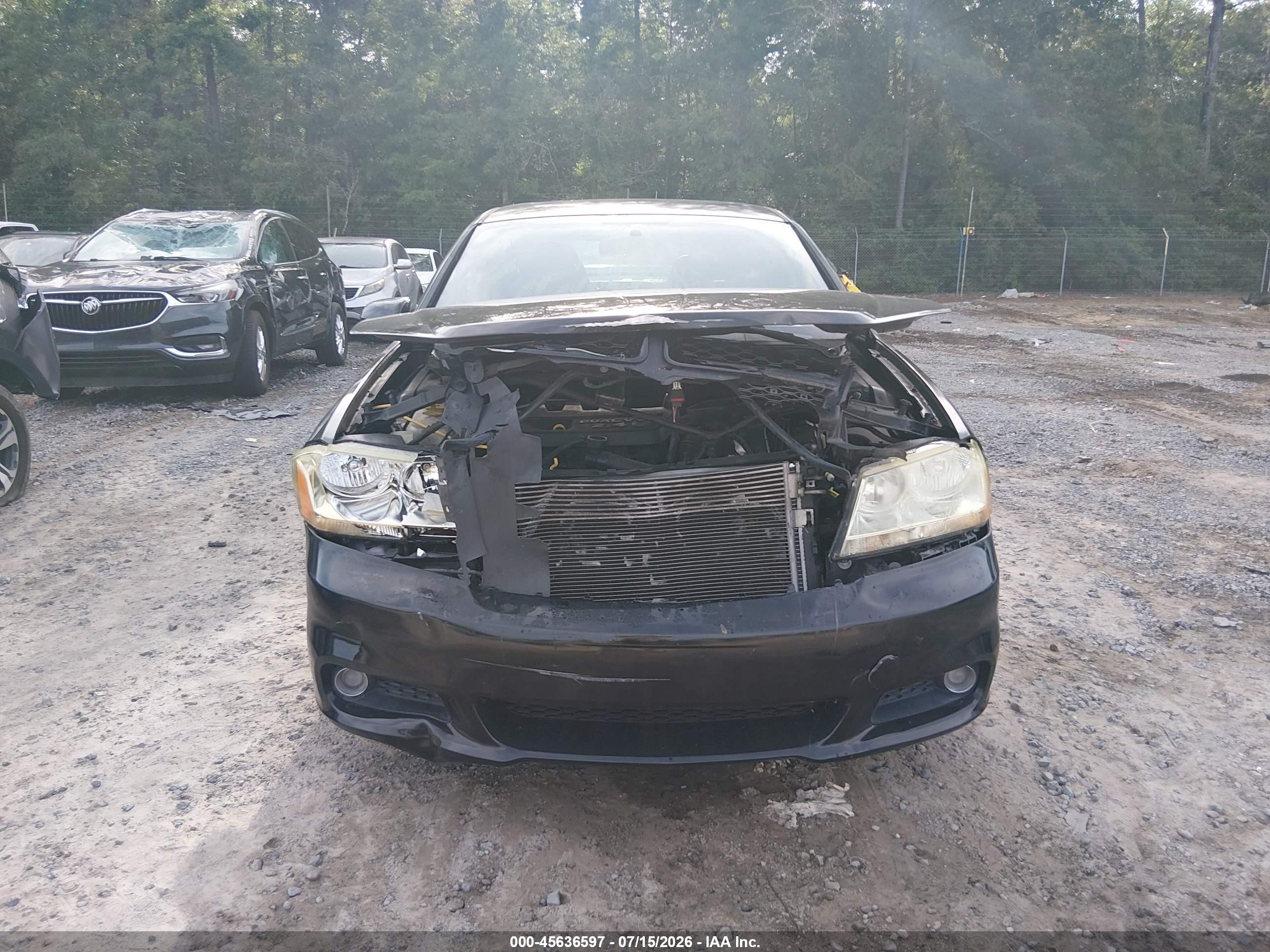 2013 Dodge Avenger Sxt Черный vin: 1C3CDZCB0DN655730