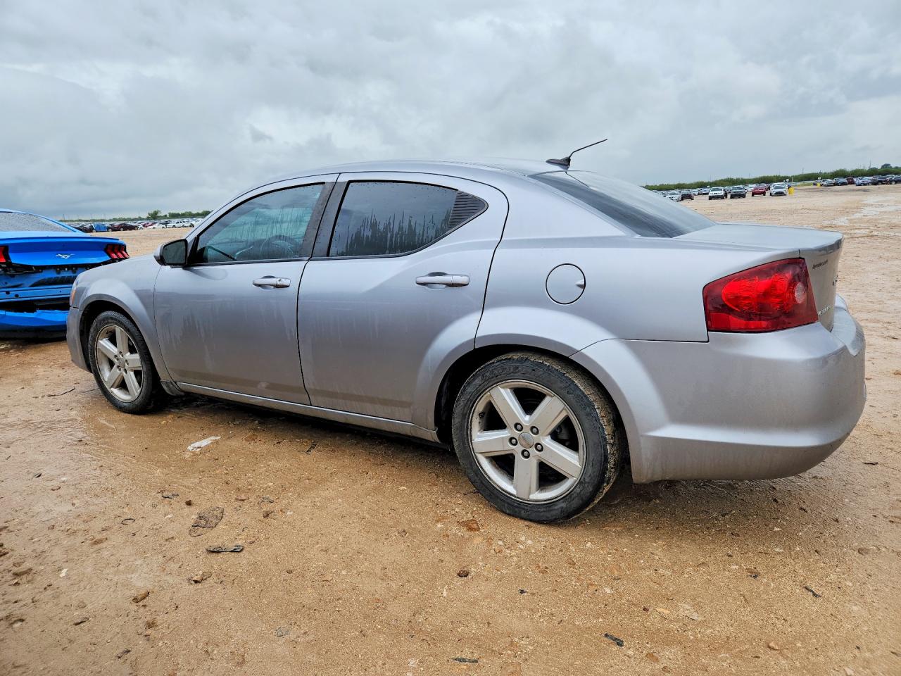 2013 Dodge Avenger Sxt Серебряный vin: 1C3CDZCB0DN680062