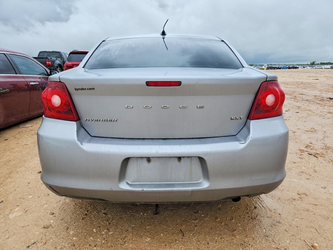 2013 Dodge Avenger Sxt Серебряный vin: 1C3CDZCB0DN680062