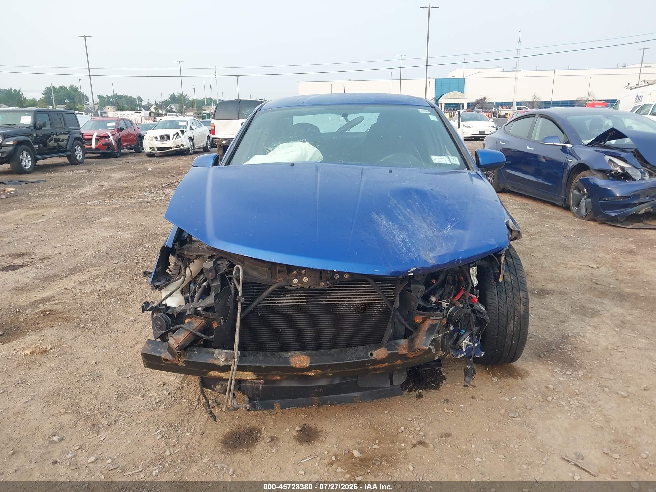 2012 Dodge Avenger Sxt Синий vin: 1C3CDZCB1CN148298
