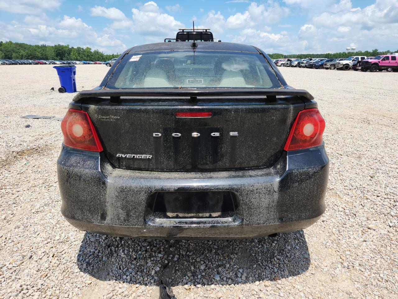 2012 Dodge Avenger Sxt Black vin: 1C3CDZCB1CN156305