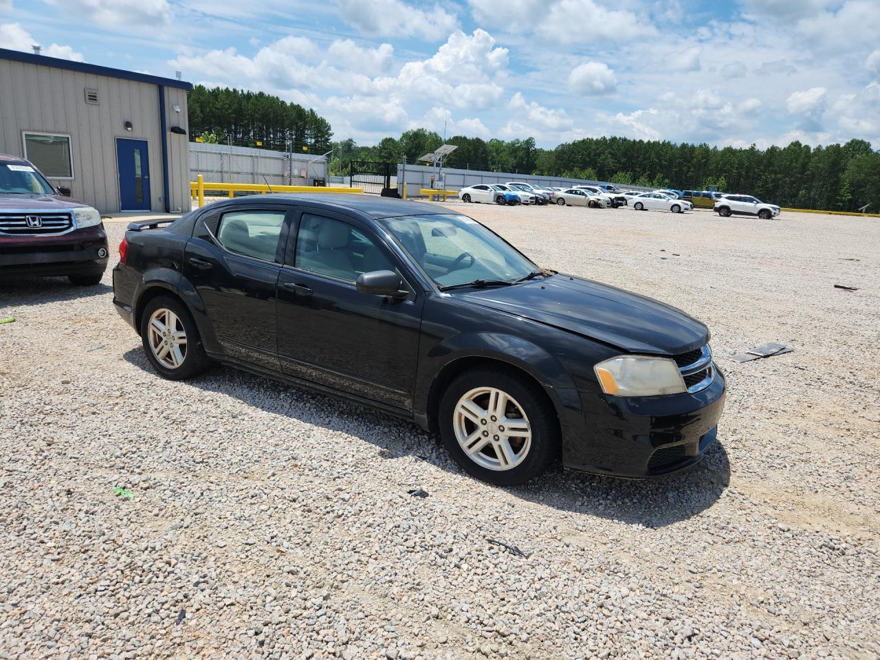 2012 Dodge Avenger Sxt Black vin: 1C3CDZCB1CN156305