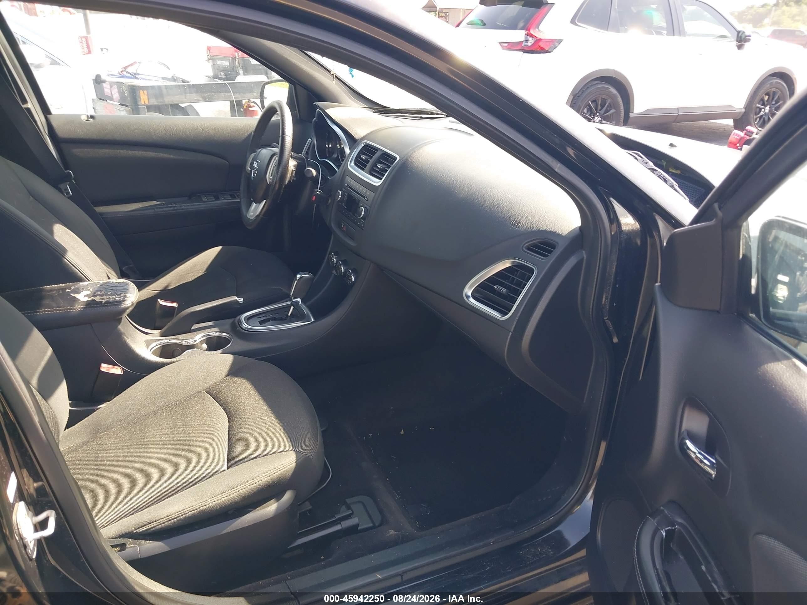 2012 Dodge Avenger Sxt Black vin: 1C3CDZCB1CN218141