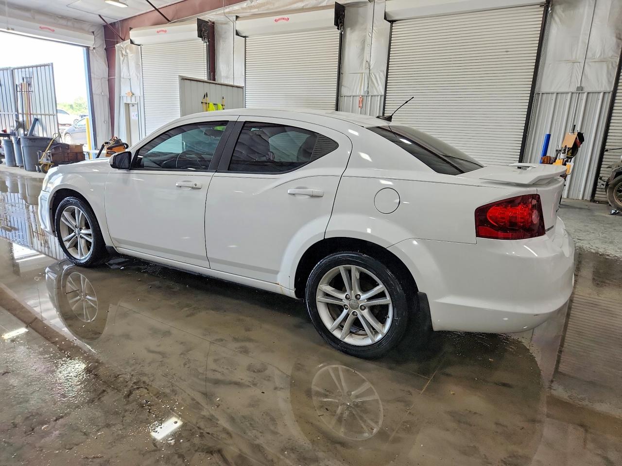 2012 Dodge Avenger Sxt White vin: 1C3CDZCB1CN253360