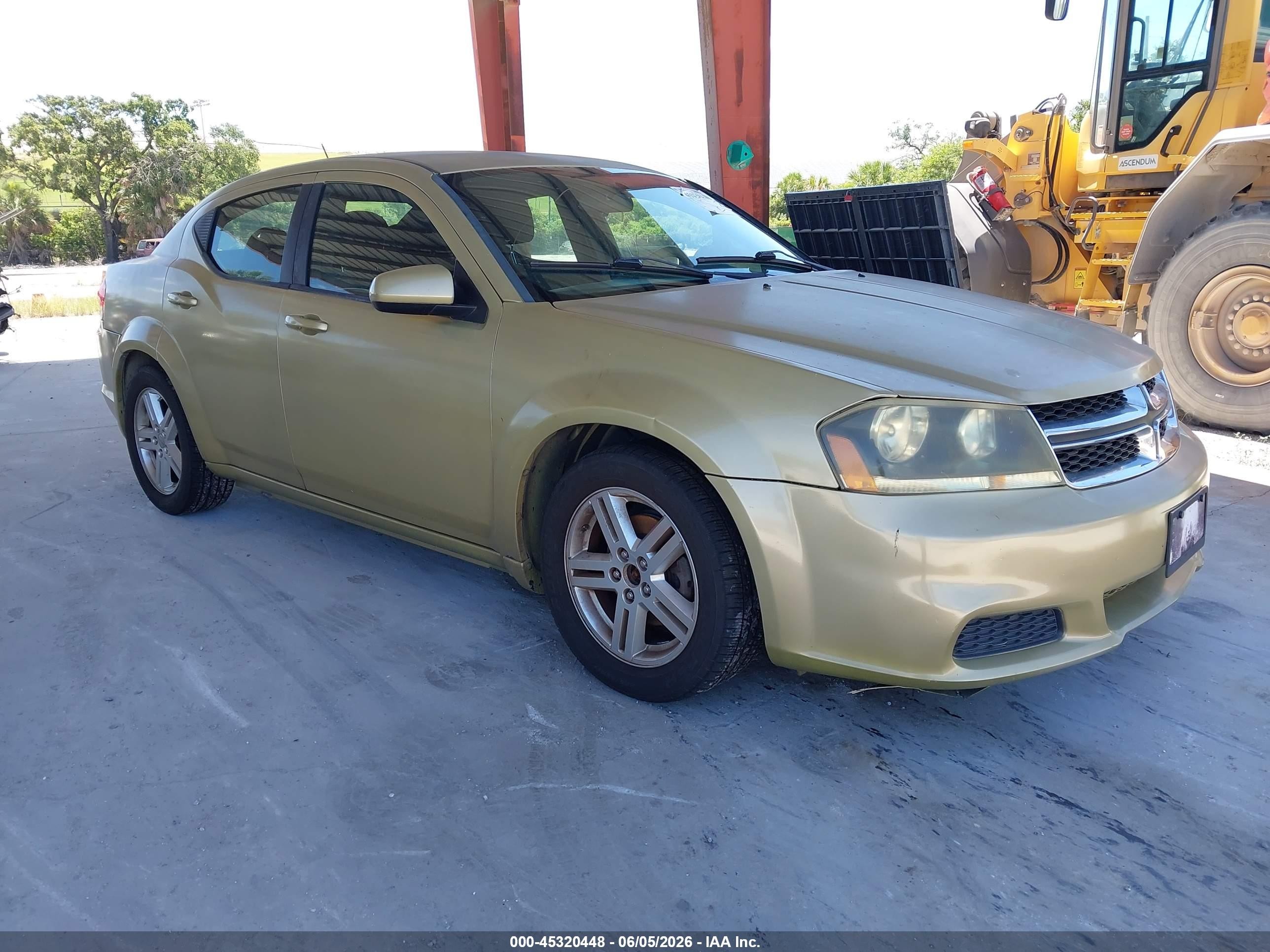 2012 Dodge Avenger Sxt Gold vin: 1C3CDZCB1CN258588