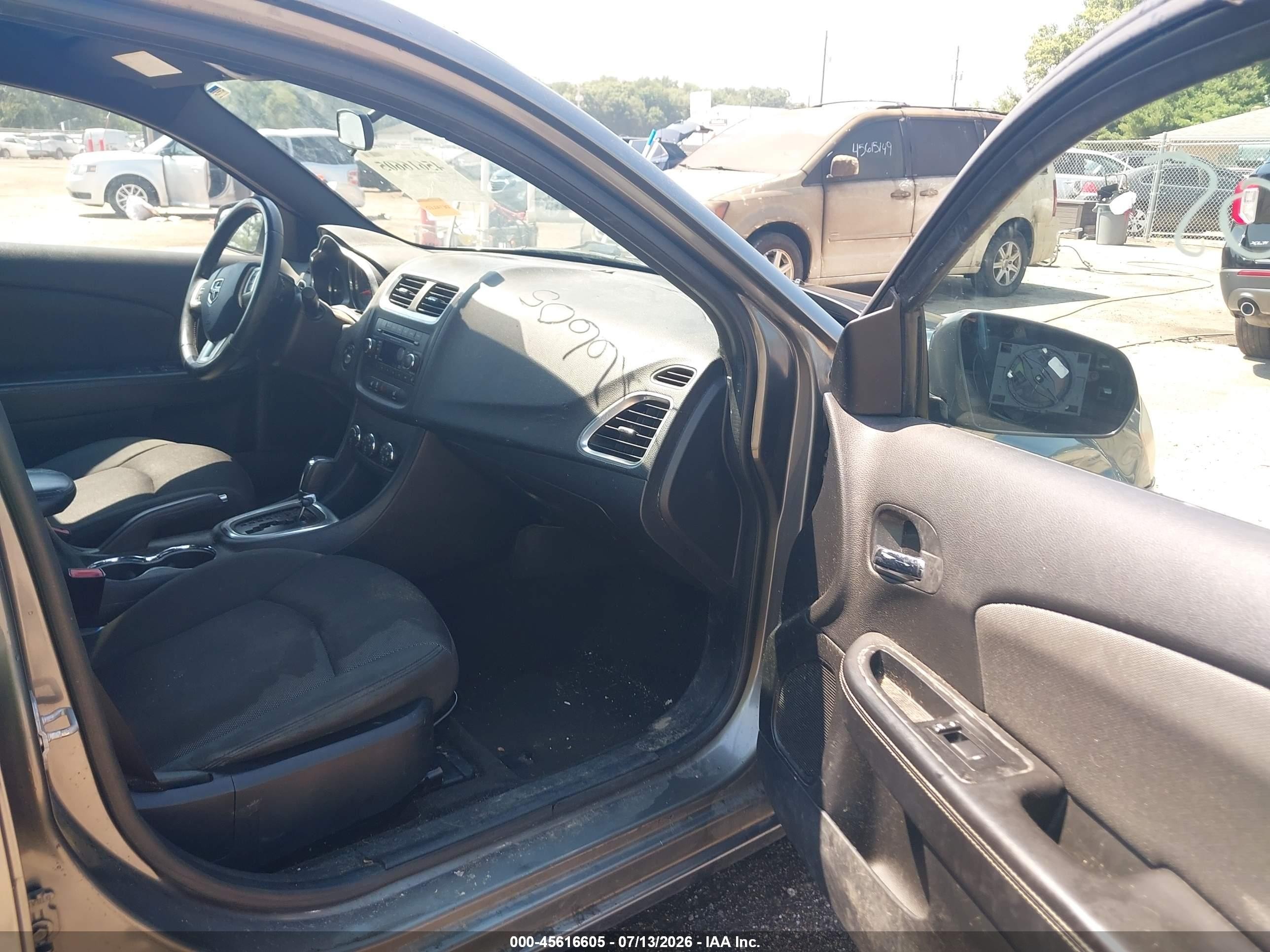 2013 Dodge Avenger Sxt Gray vin: 1C3CDZCB1DN502225