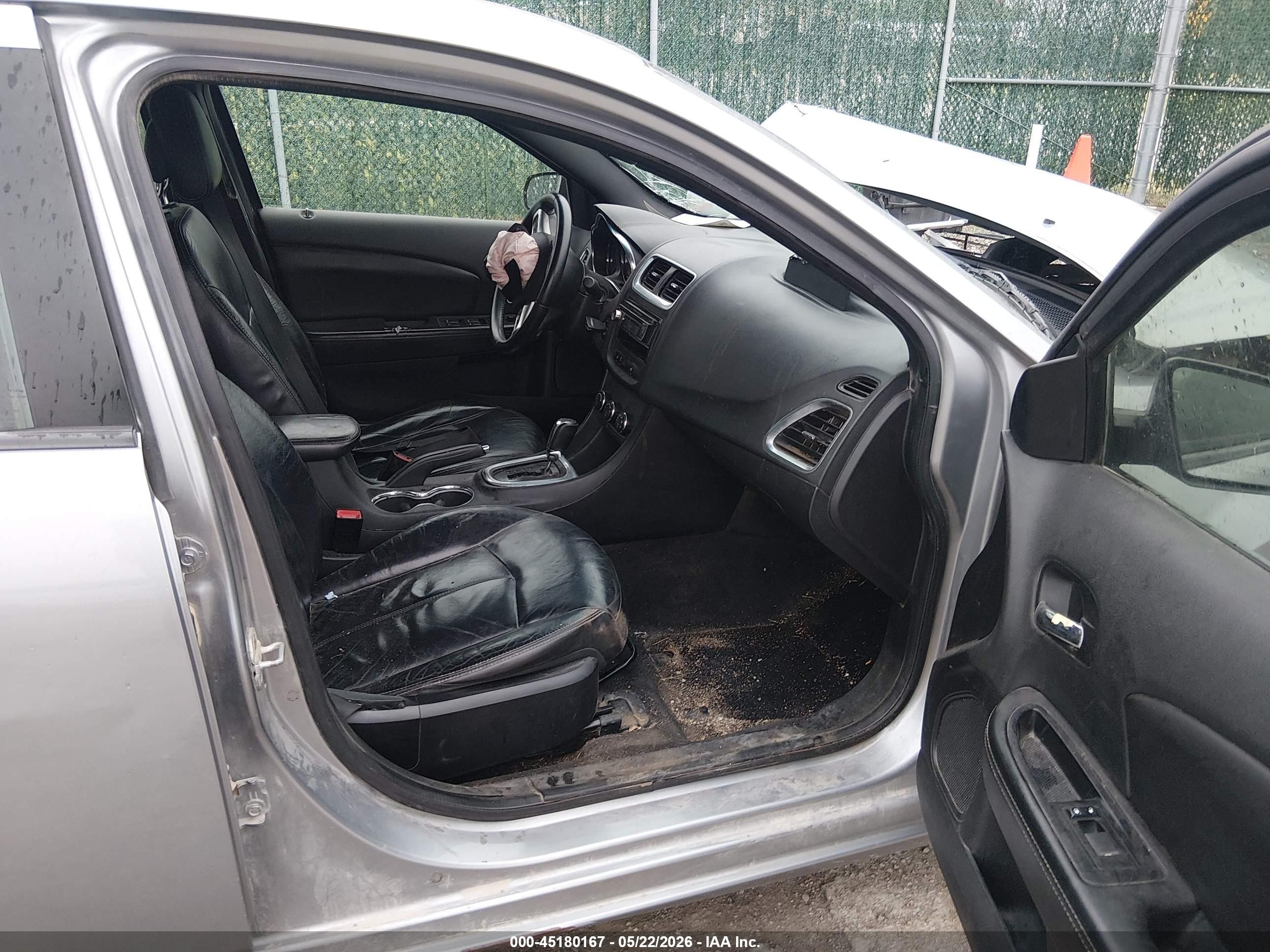 2013 Dodge Avenger Sxt Серый vin: 1C3CDZCB1DN556723
