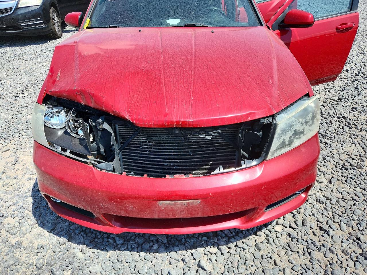 2013 Dodge Avenger Sxt Red vin: 1C3CDZCB1DN620257