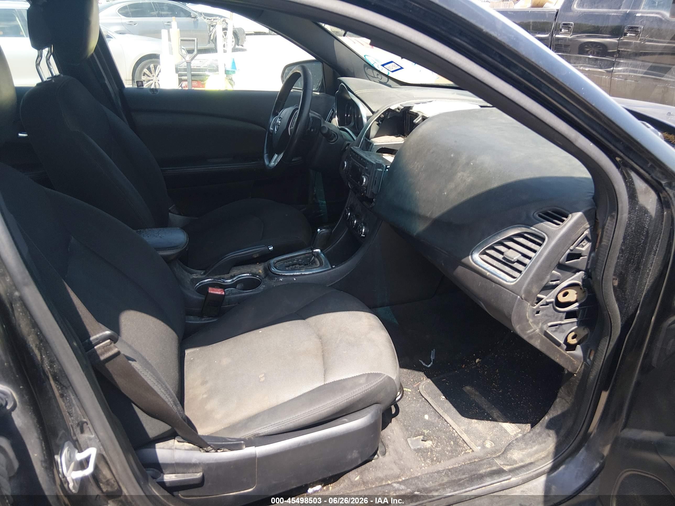 2014 Dodge Avenger Sxt Черный vin: 1C3CDZCB1EN117796