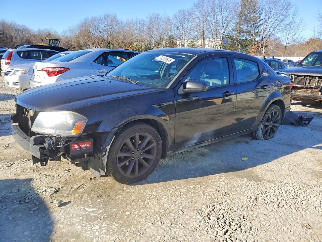 2014 Dodge Avenger Sxt Черный vin: 1C3CDZCB1EN136607