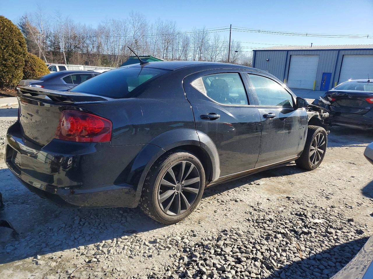 2014 Dodge Avenger Sxt Черный vin: 1C3CDZCB1EN136607