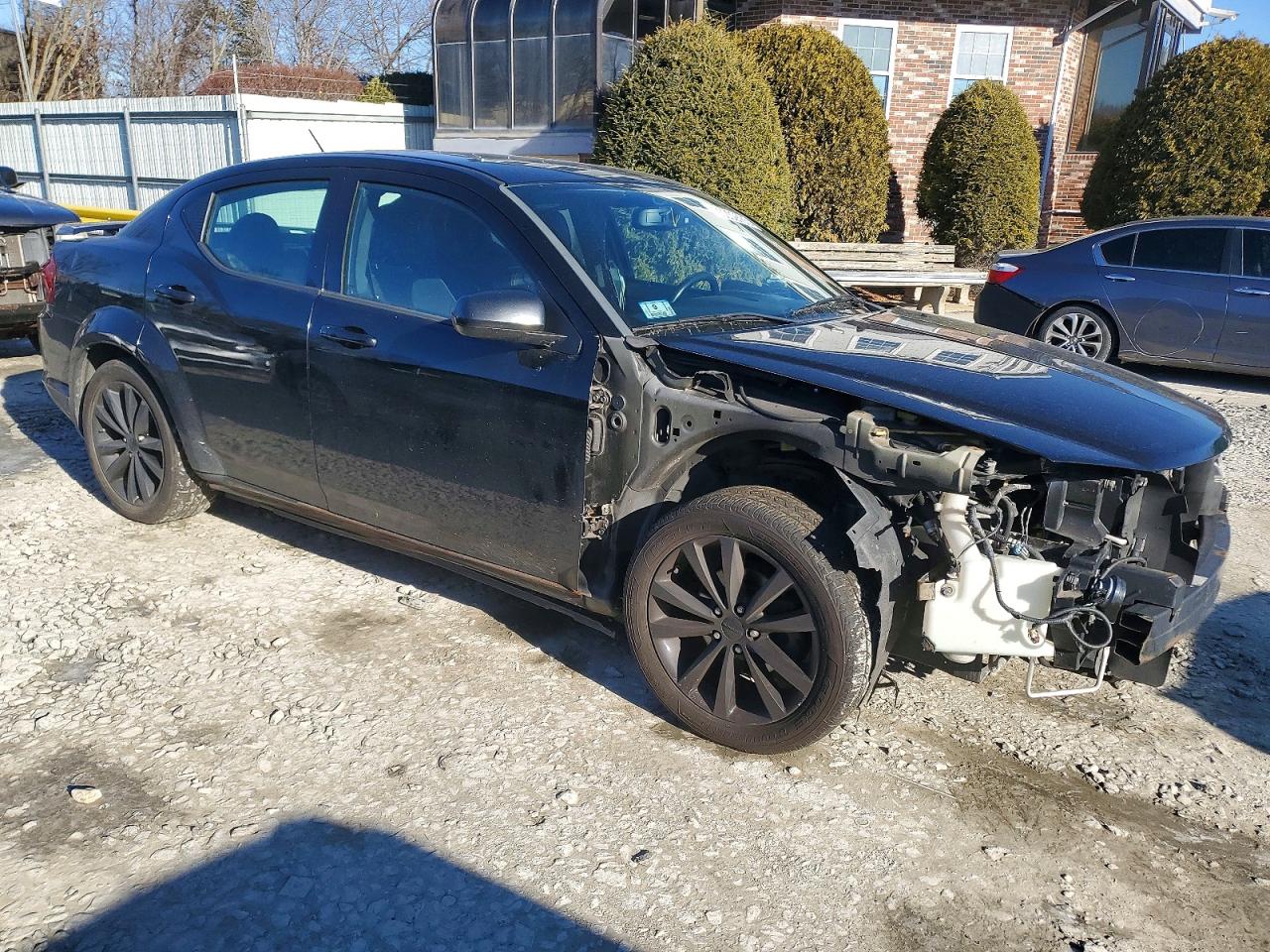2014 Dodge Avenger Sxt Черный vin: 1C3CDZCB1EN136607
