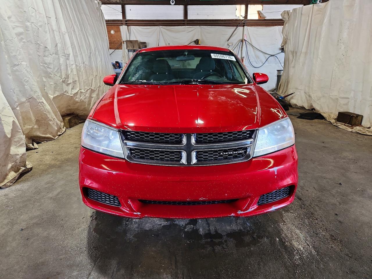 2012 Dodge Avenger Sxt Red vin: 1C3CDZCB2CN194657