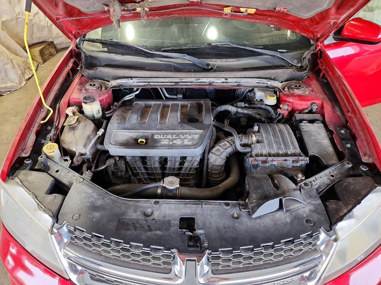 2012 Dodge Avenger Sxt Red vin: 1C3CDZCB2CN194657