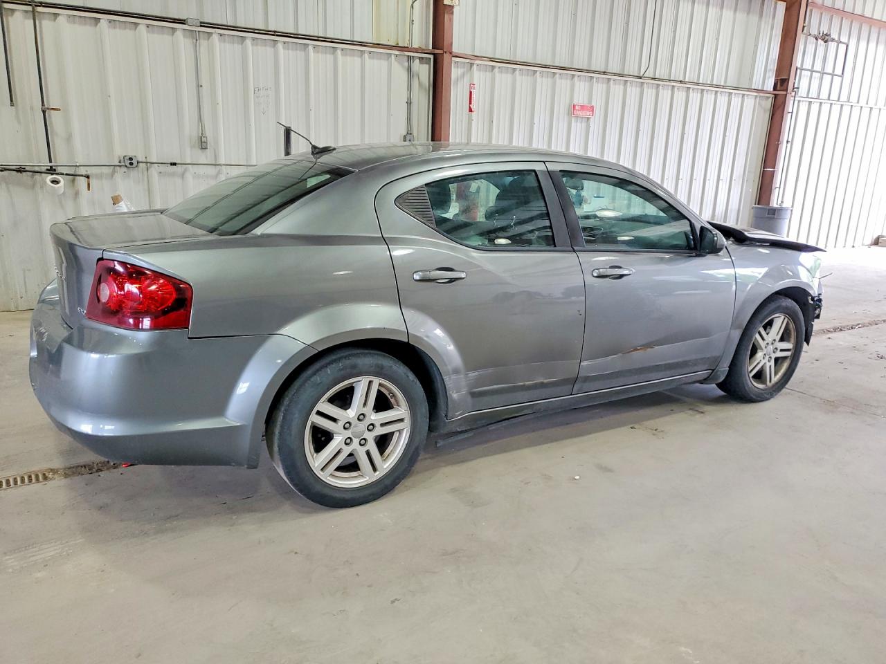 2012 Dodge Avenger Sxt Silver vin: 1C3CDZCB2CN274668