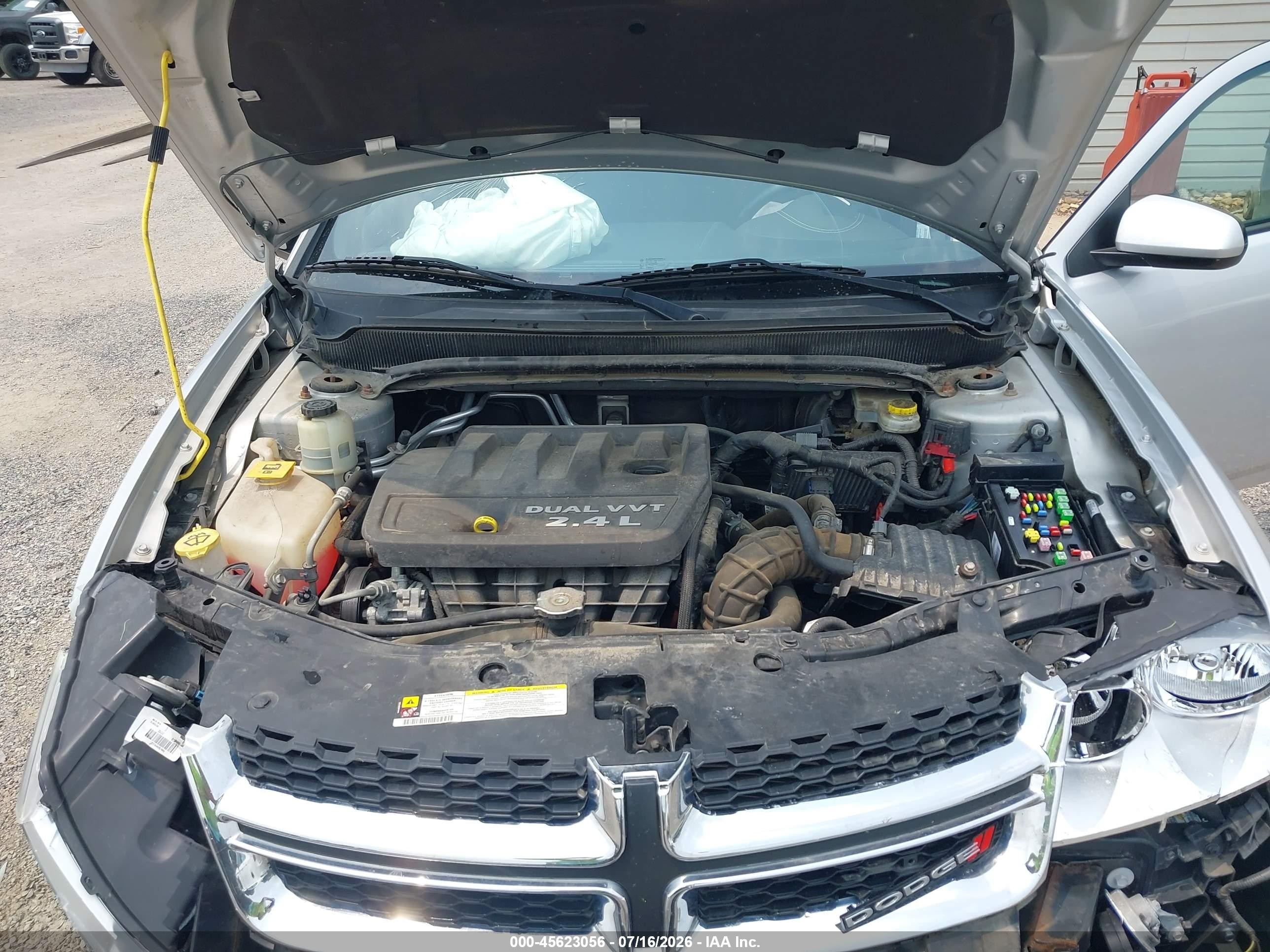 2012 Dodge Avenger Sxt Серебряный vin: 1C3CDZCB2CN290269