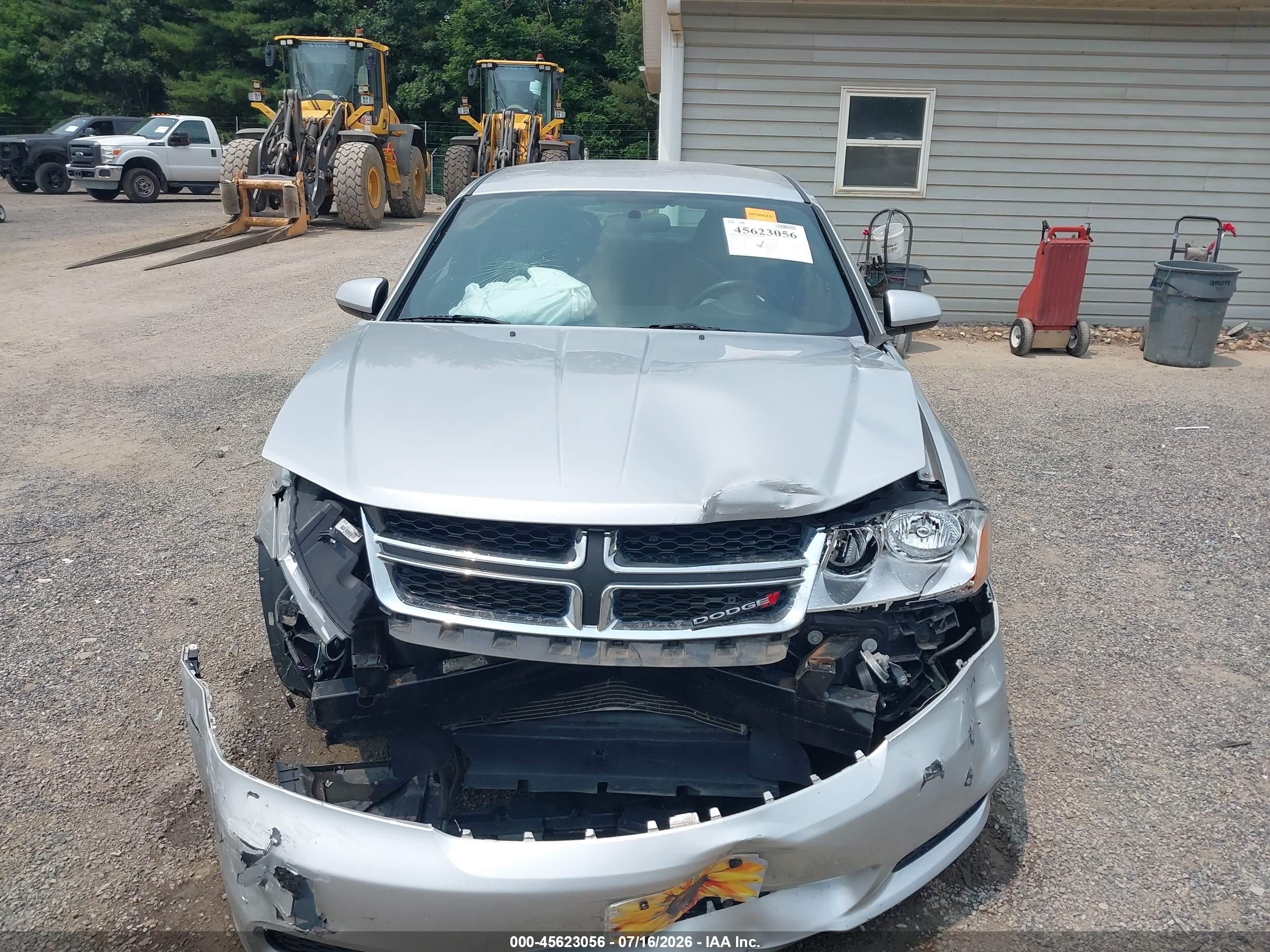 2012 Dodge Avenger Sxt Серебряный vin: 1C3CDZCB2CN290269