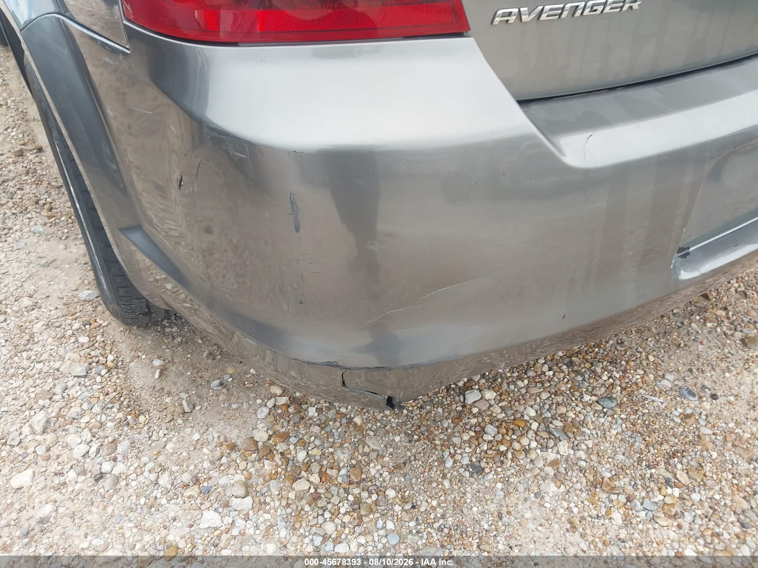 2013 Dodge Avenger Sxt Серый vin: 1C3CDZCB2DN556701