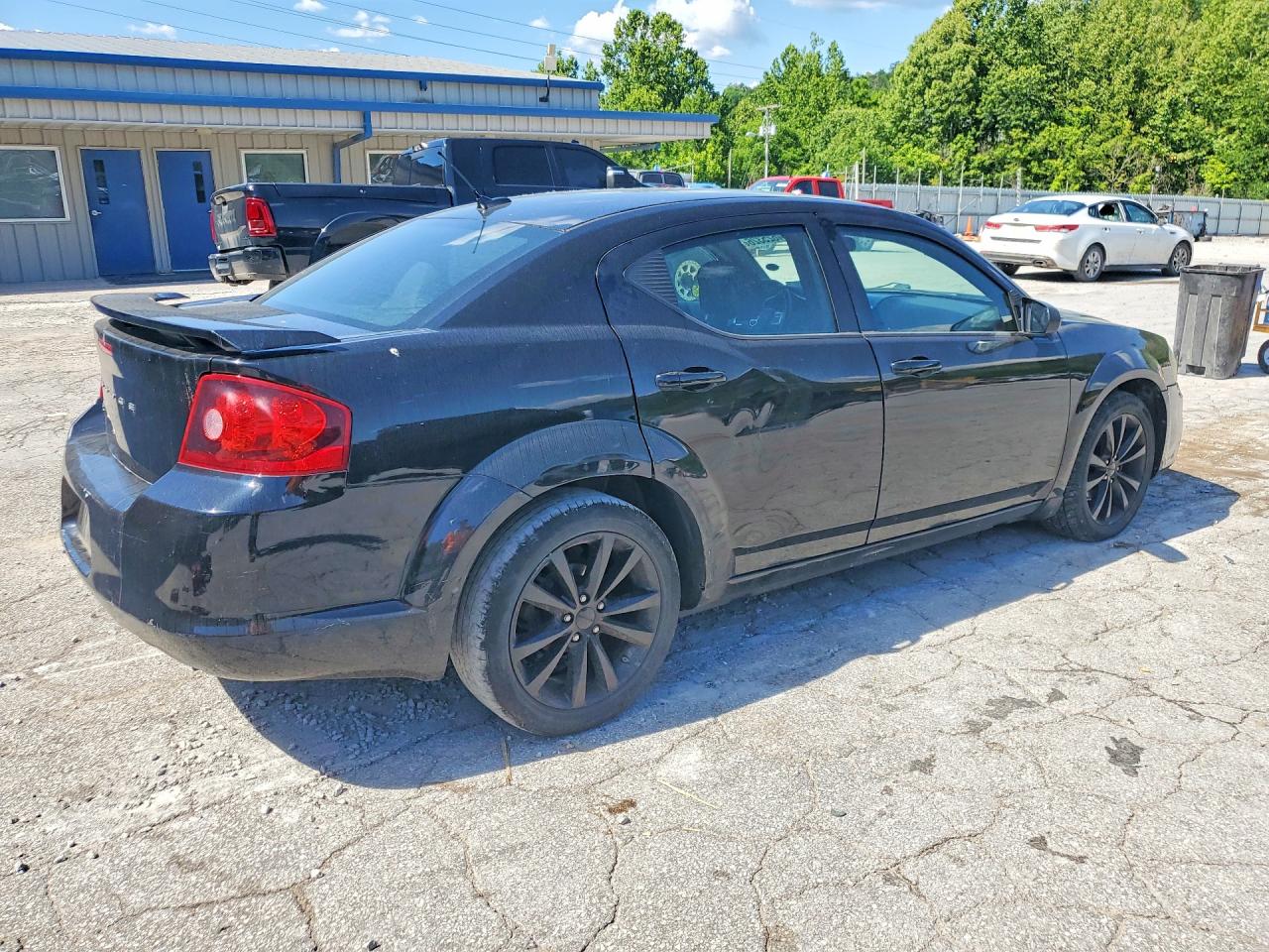 2013 Dodge Avenger Sxt Black vin: 1C3CDZCB2DN676255