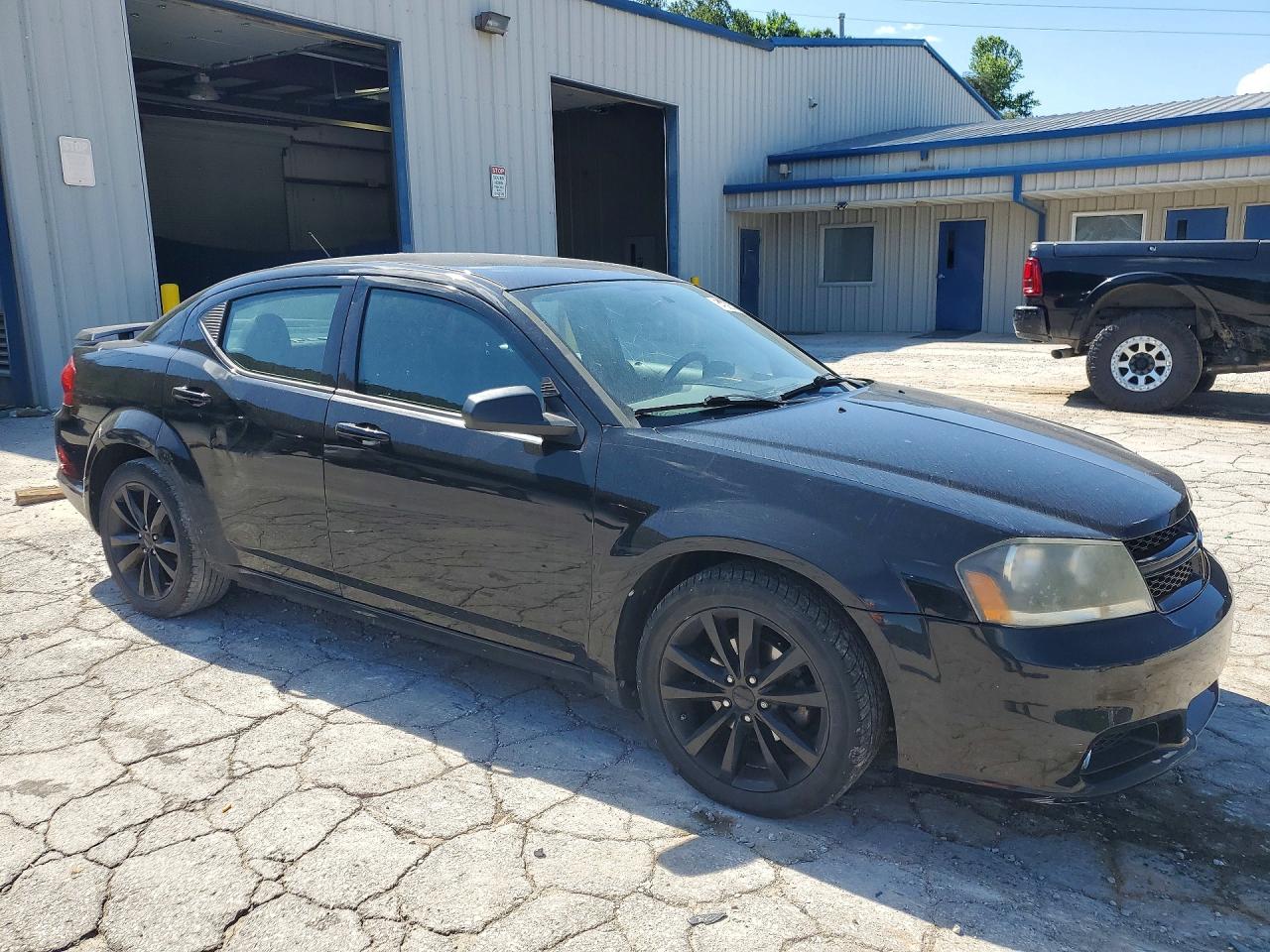2013 Dodge Avenger Sxt Black vin: 1C3CDZCB2DN676255