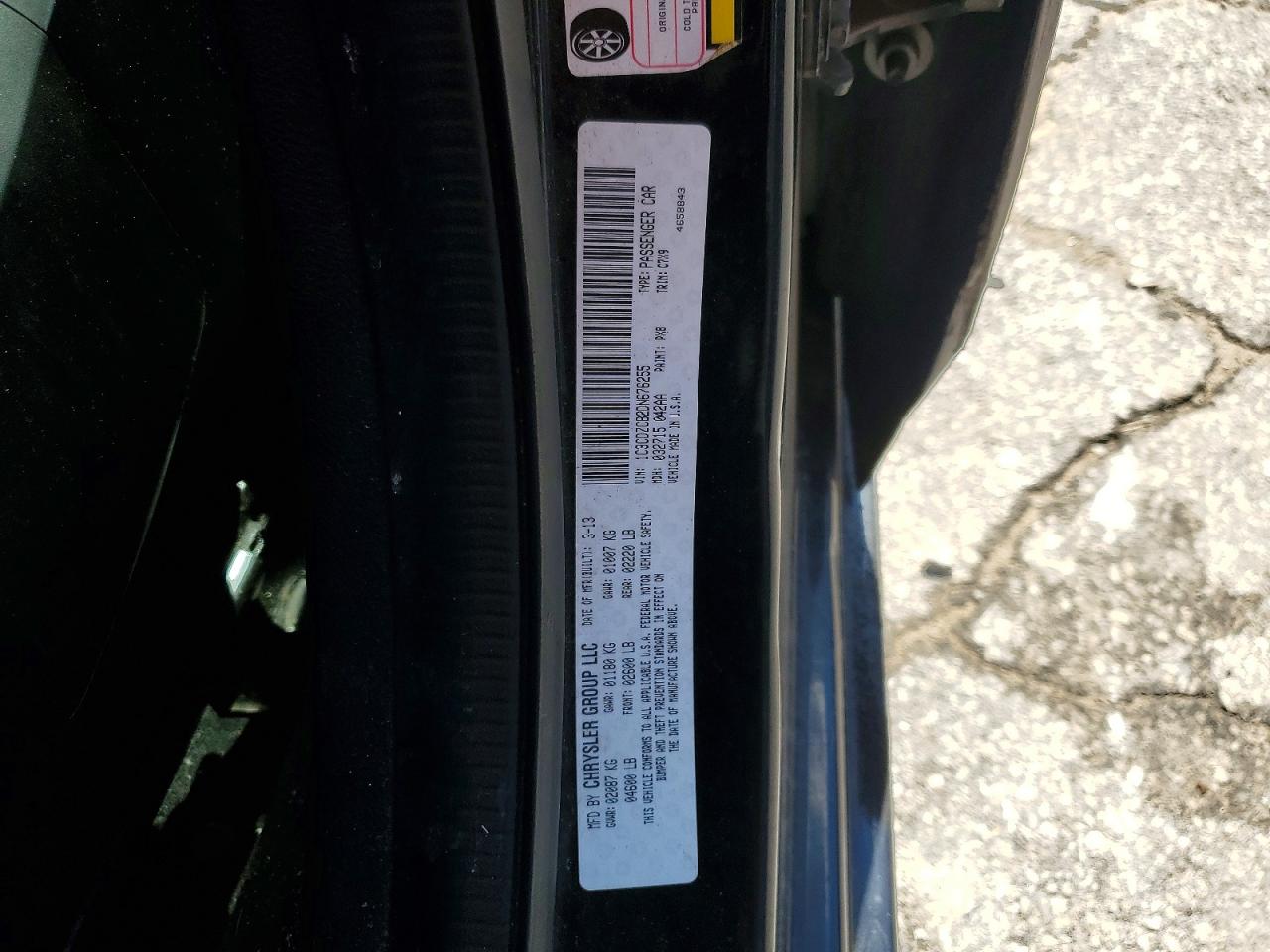 2013 Dodge Avenger Sxt Black vin: 1C3CDZCB2DN676255