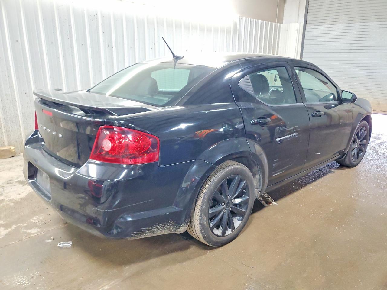 2013 Dodge Avenger Sxt Black vin: 1C3CDZCB2DN715717