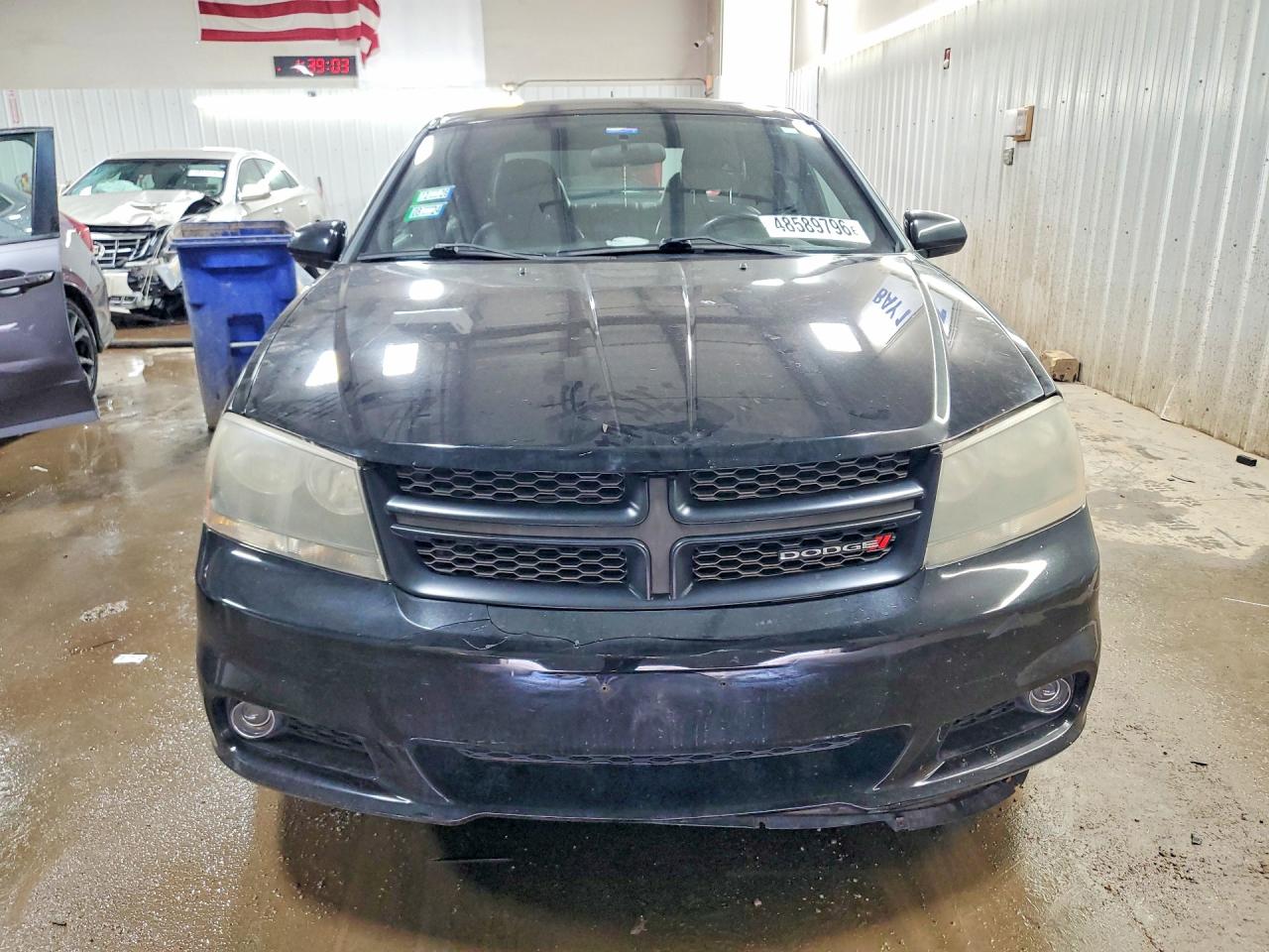 2013 Dodge Avenger Sxt Black vin: 1C3CDZCB2DN715717