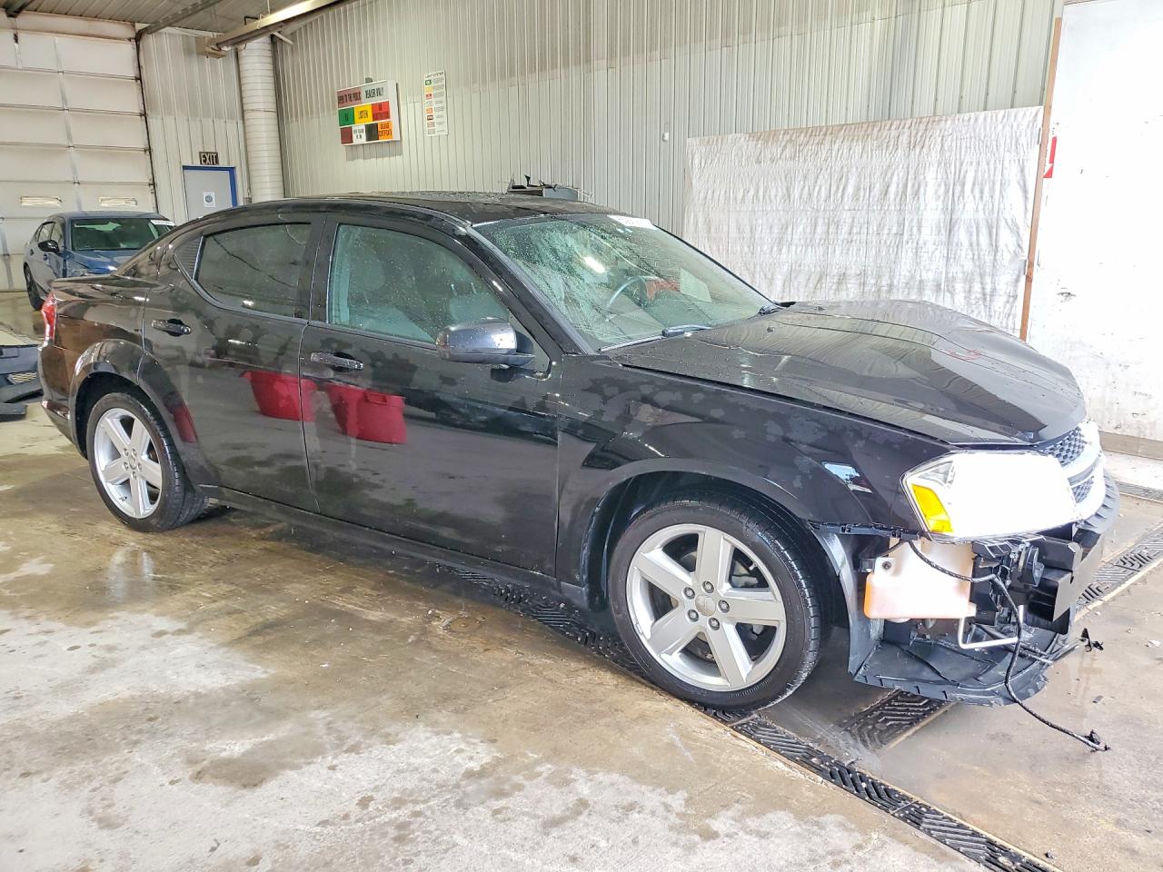 2012 Dodge Avenger Sxt Черный vin: 1C3CDZCB3CN133379