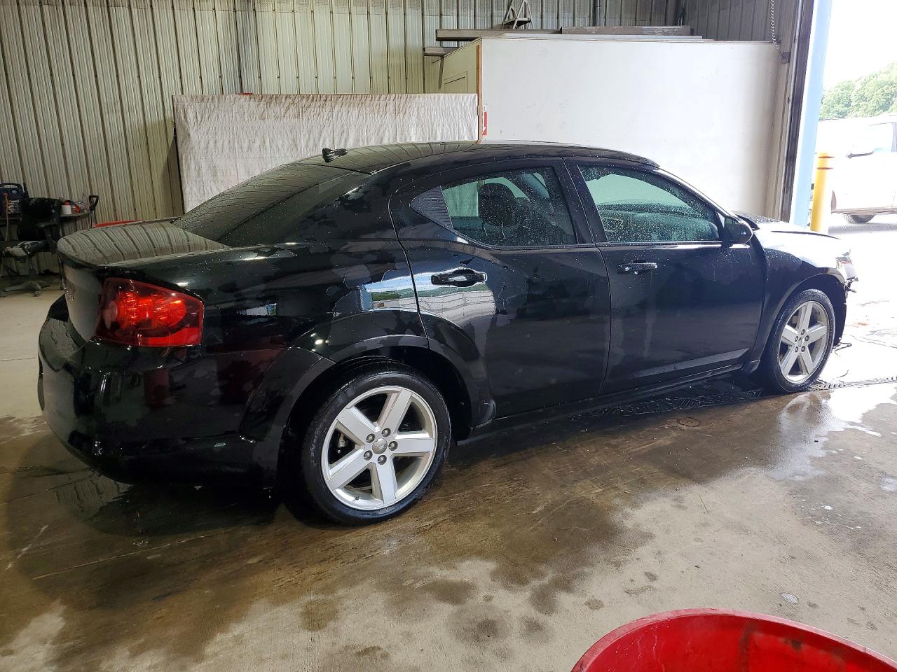 2012 Dodge Avenger Sxt Черный vin: 1C3CDZCB3CN133379