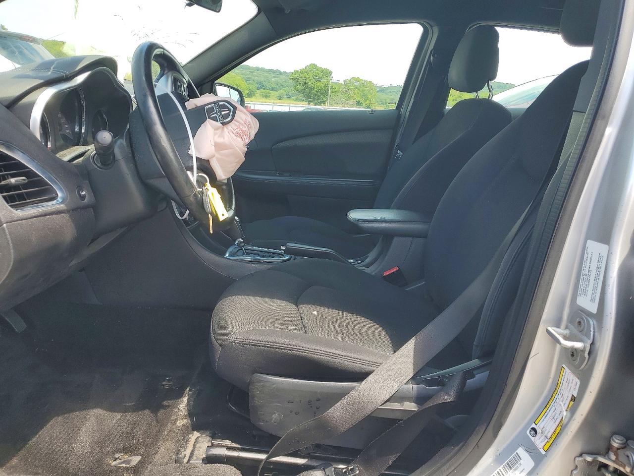 2012 Dodge Avenger Sxt Silver vin: 1C3CDZCB3CN178581
