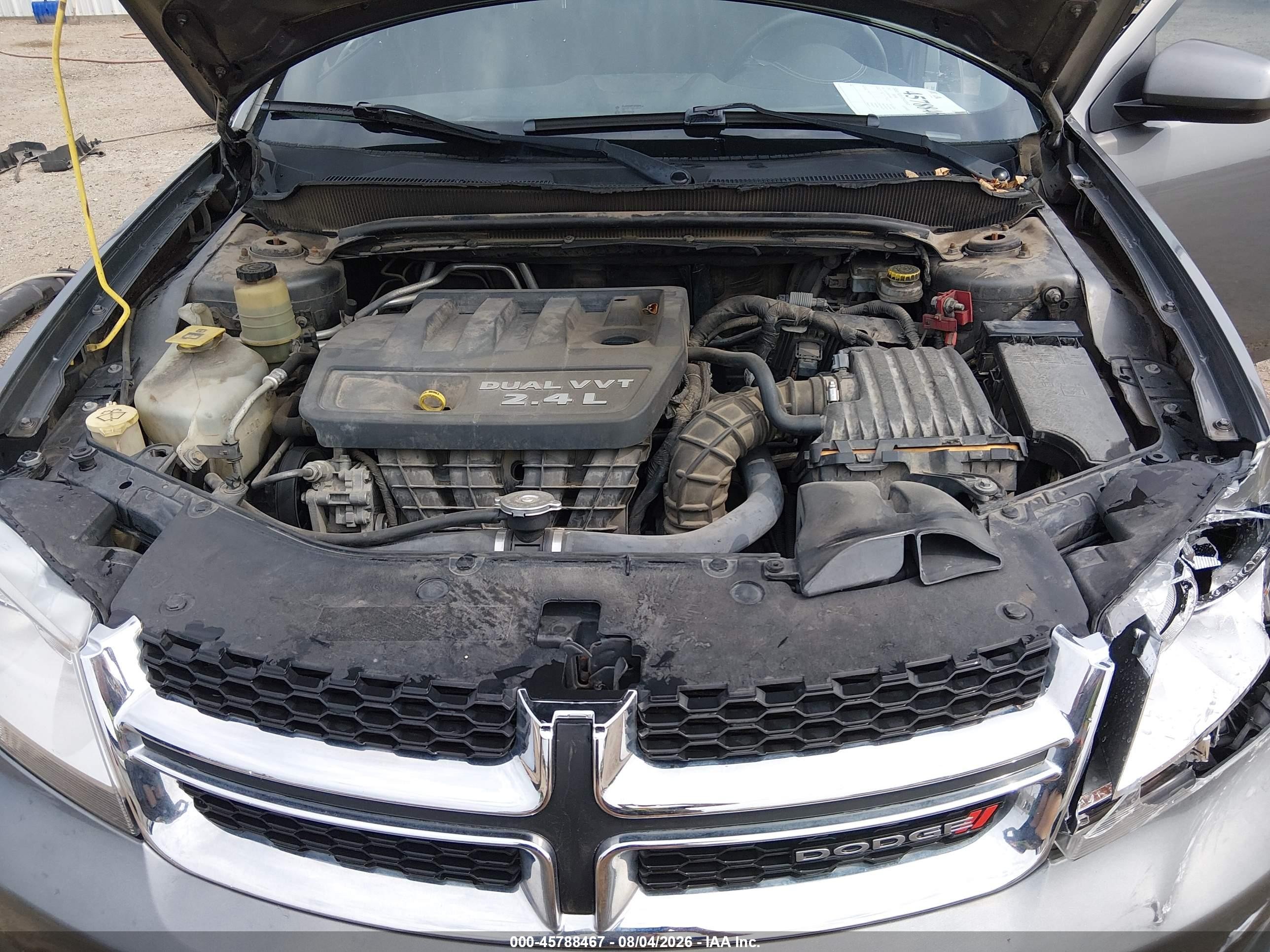 2012 Dodge Avenger Sxt Gray vin: 1C3CDZCB3CN195087