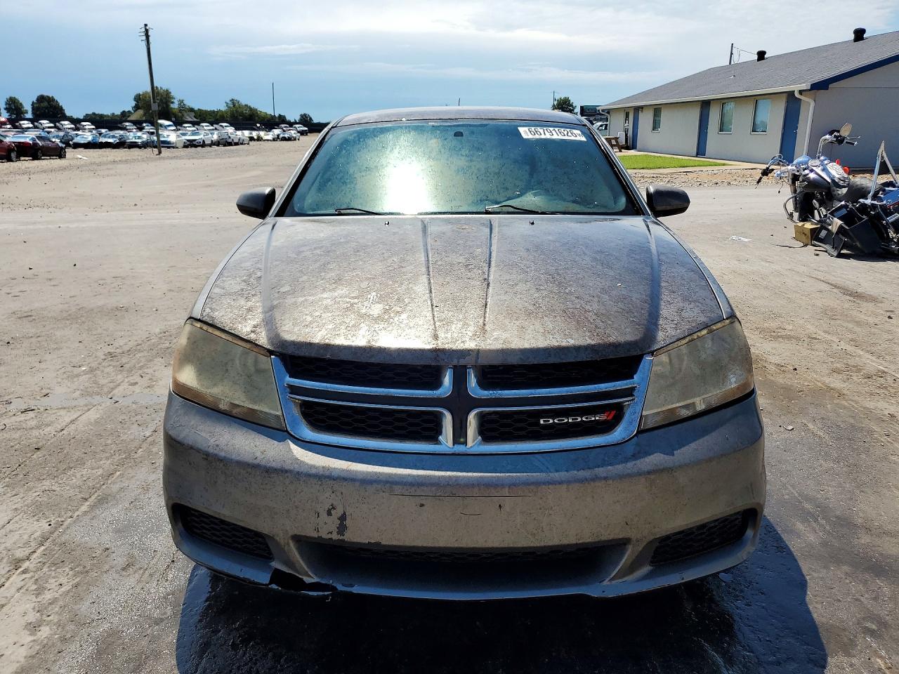 2012 Dodge Avenger Sxt Gray vin: 1C3CDZCB3CN313543