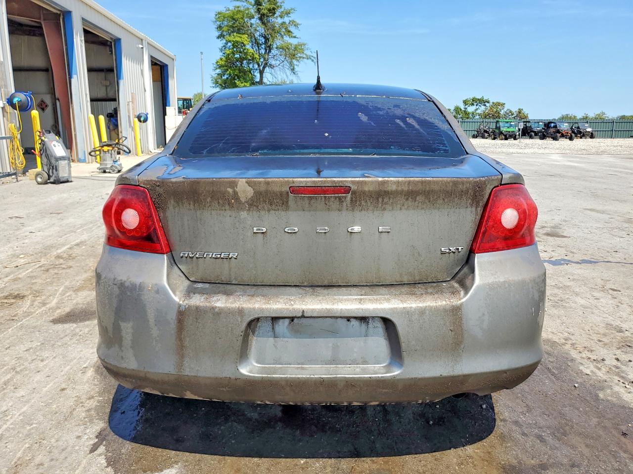 2012 Dodge Avenger Sxt Gray vin: 1C3CDZCB3CN313543