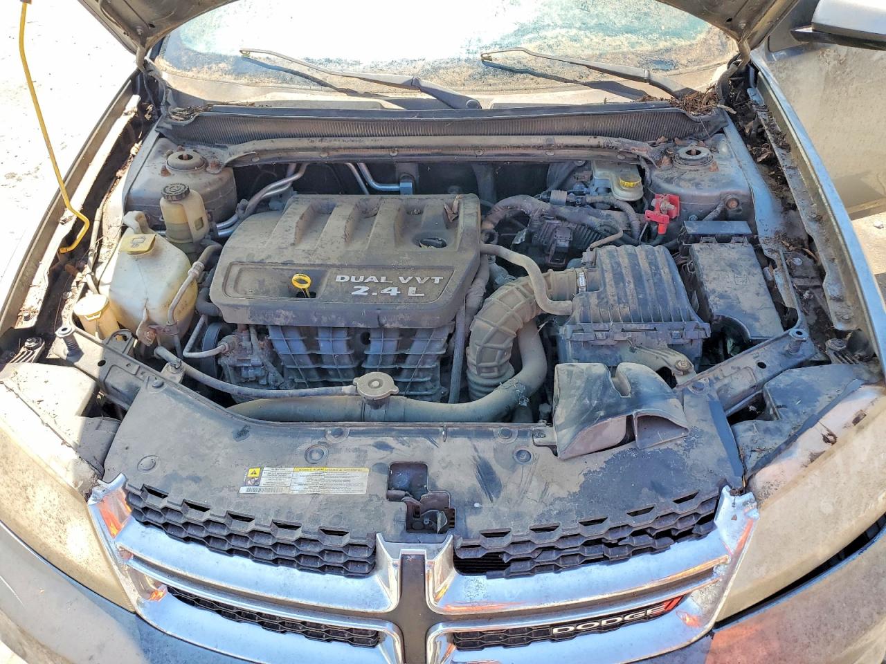 2012 Dodge Avenger Sxt Gray vin: 1C3CDZCB3CN313543
