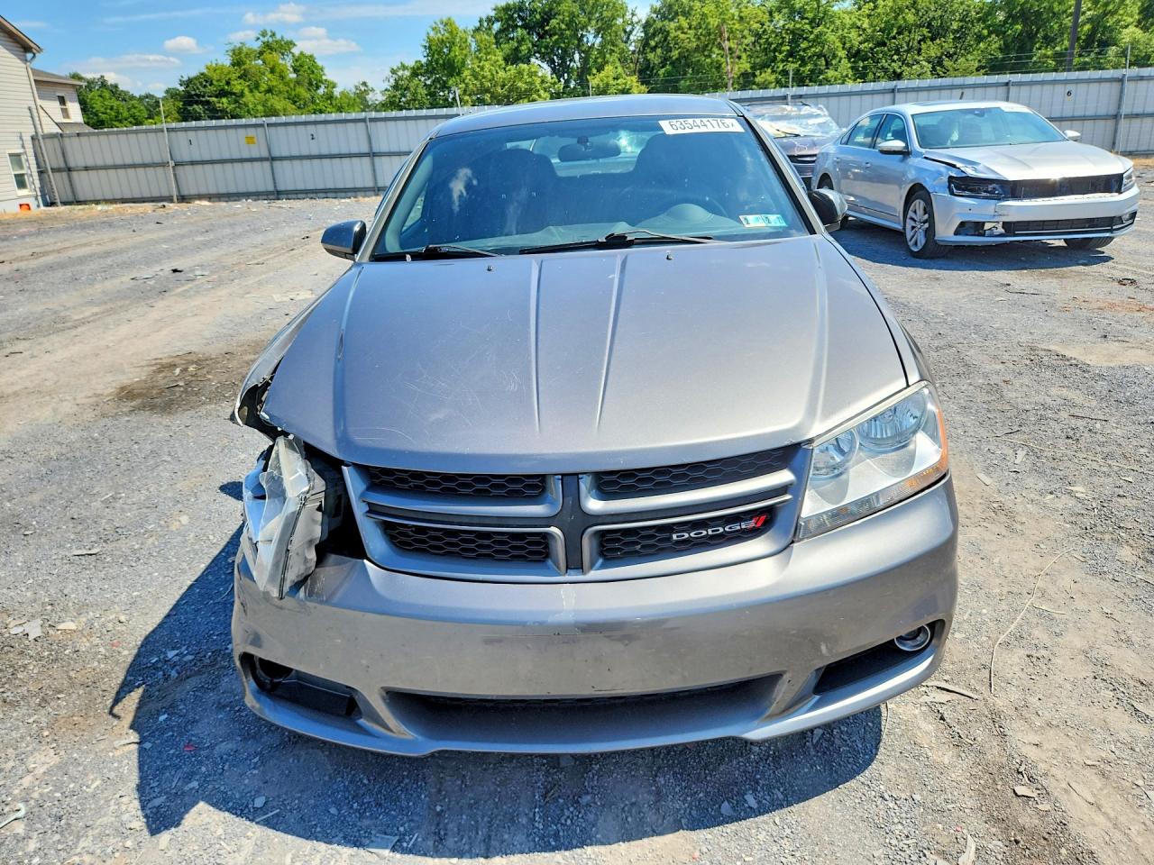 2013 Dodge Avenger Sxt Серый vin: 1C3CDZCB3DN603704