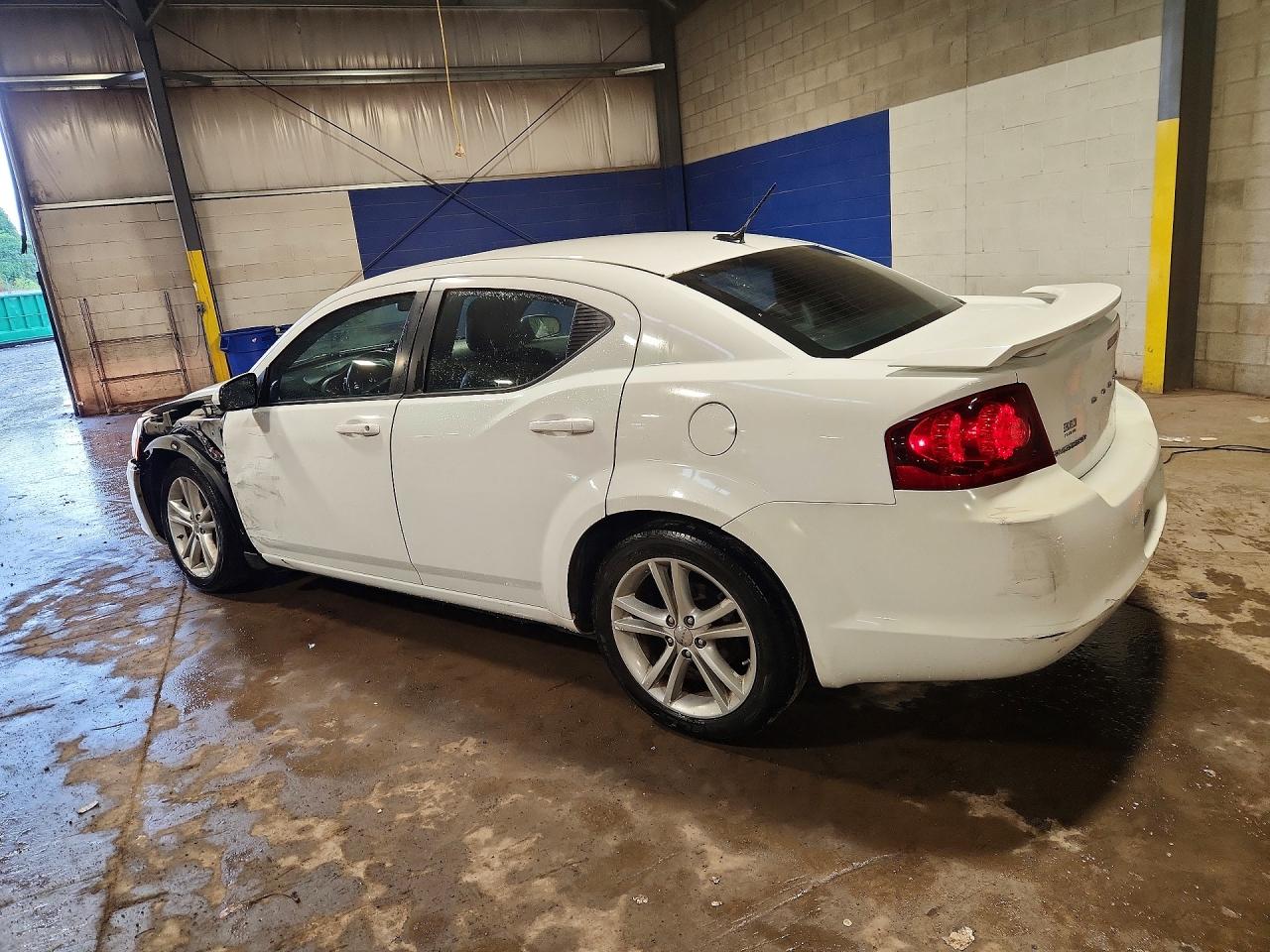 2013 Dodge Avenger Sxt White vin: 1C3CDZCB3DN664339