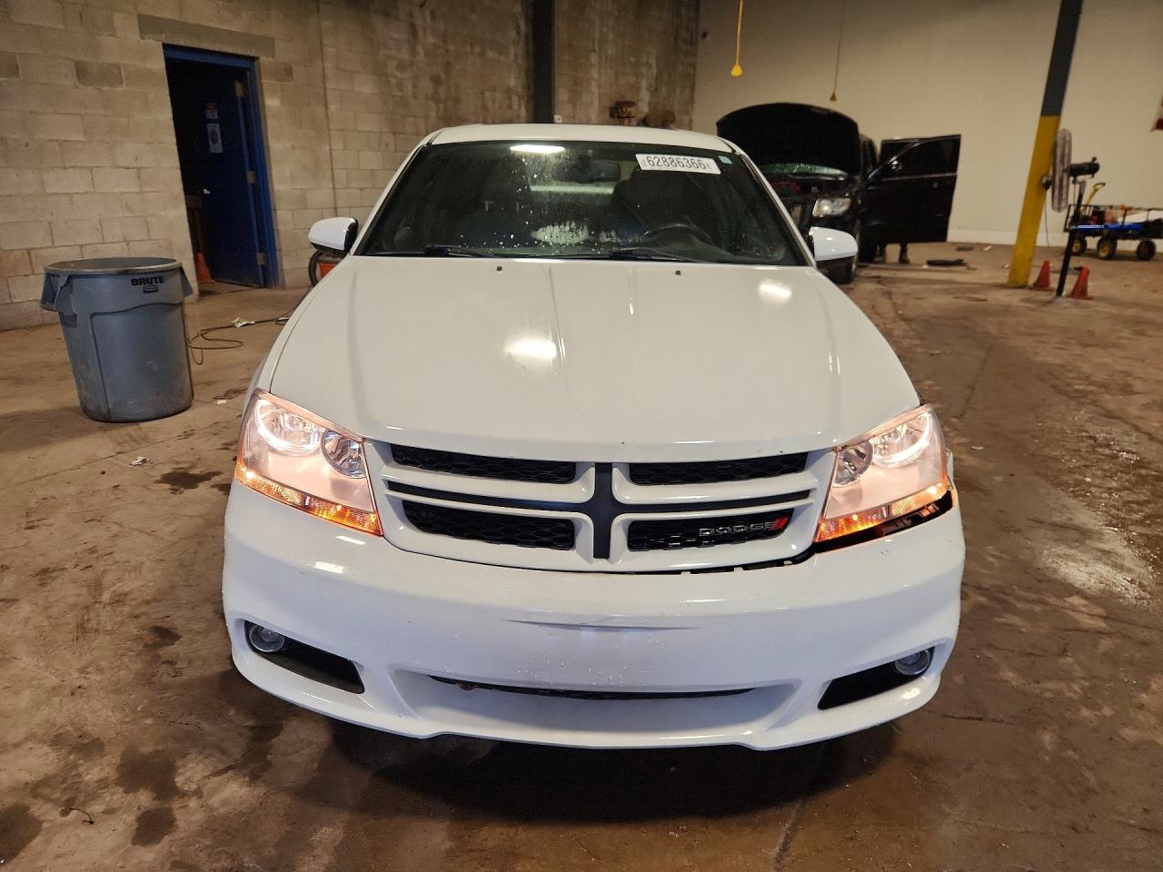 2013 Dodge Avenger Sxt White vin: 1C3CDZCB3DN664339