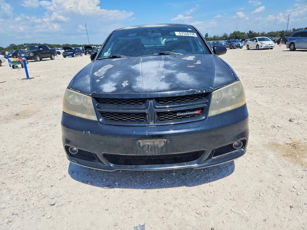 2013 Dodge Avenger Sxt Black vin: 1C3CDZCB3DN716178