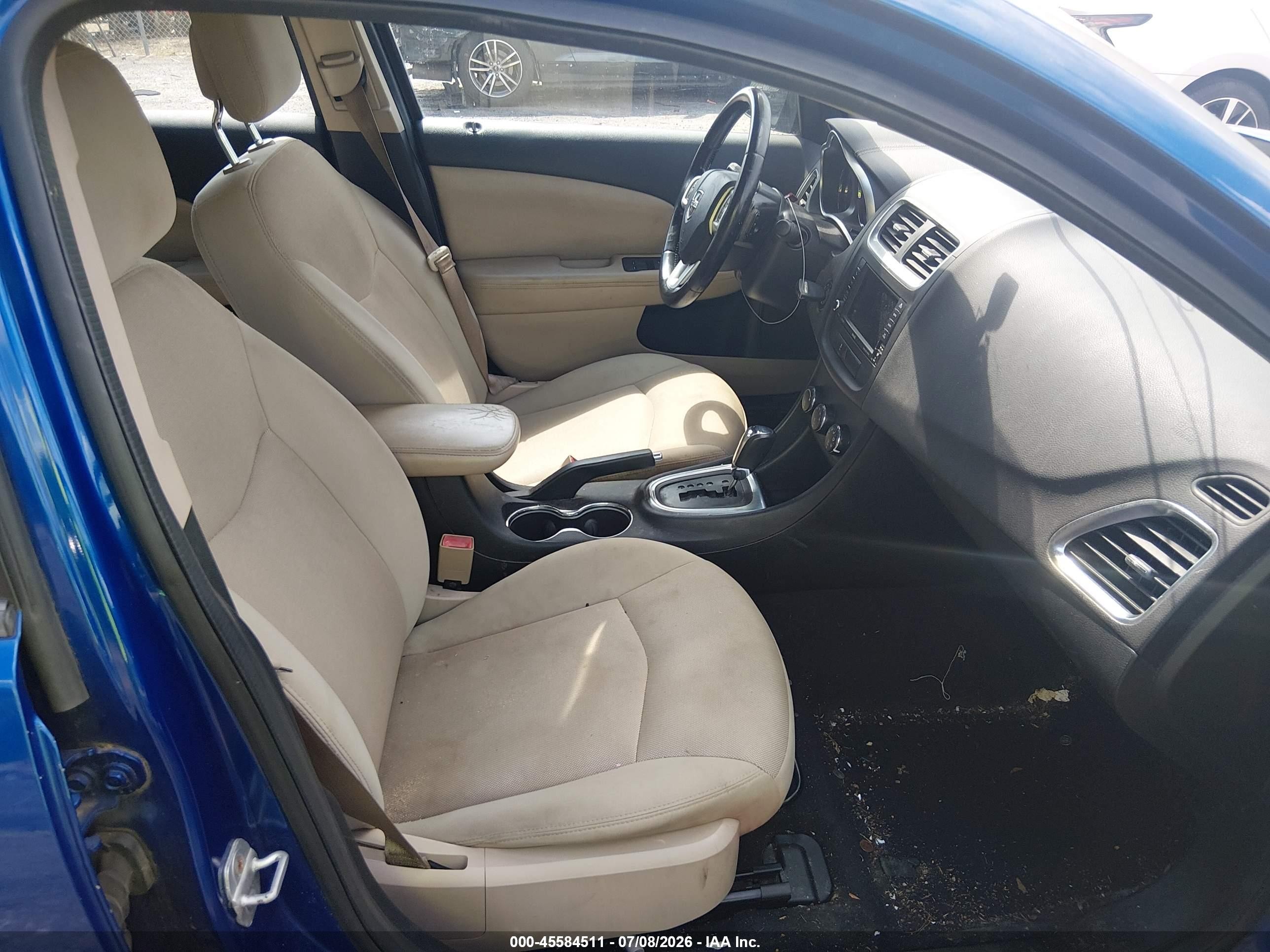 2012 Dodge Avenger Sxt Blue vin: 1C3CDZCB4CN148666