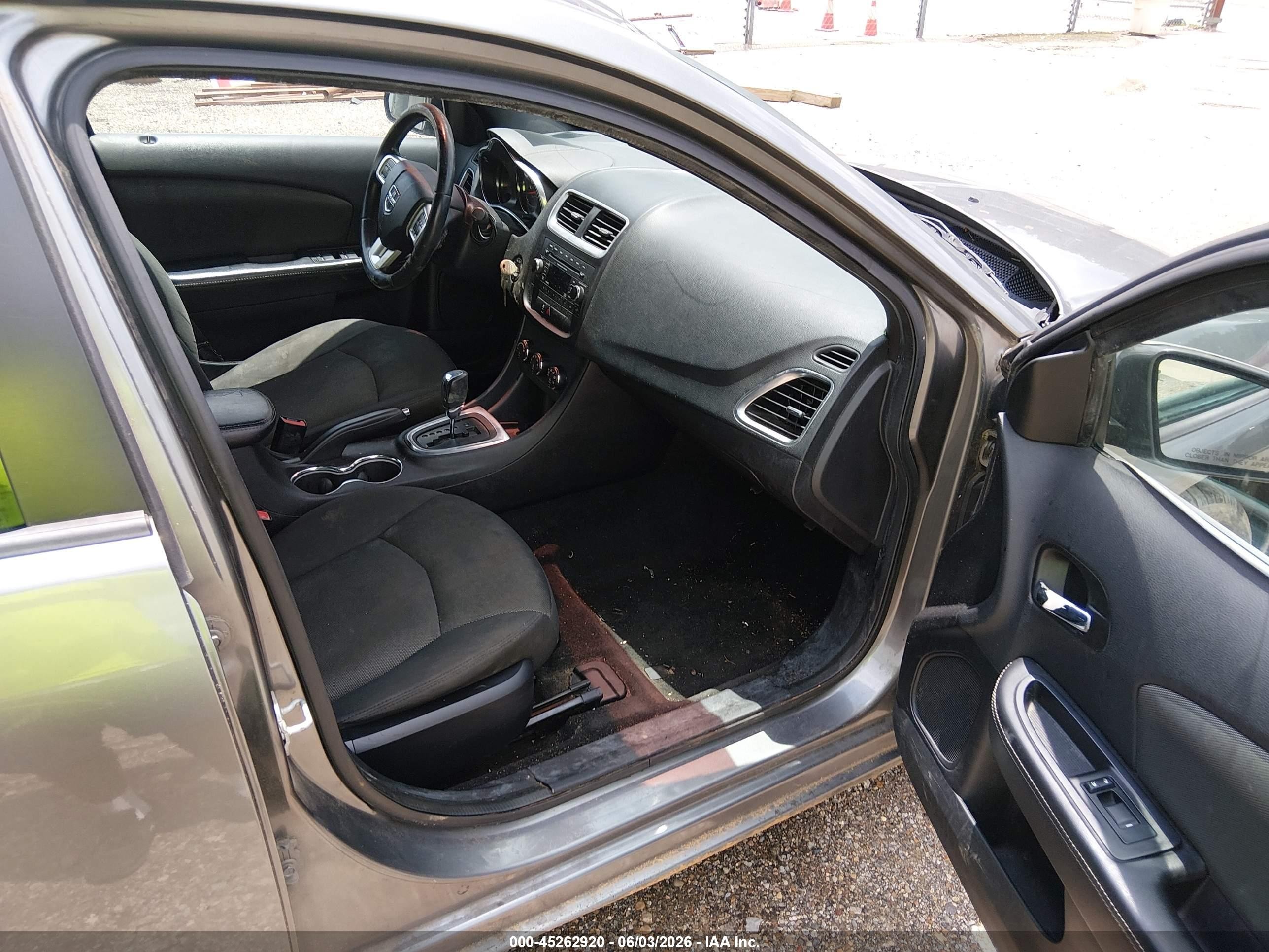 2013 Dodge Avenger Sxt Серый vin: 1C3CDZCB4DN612783