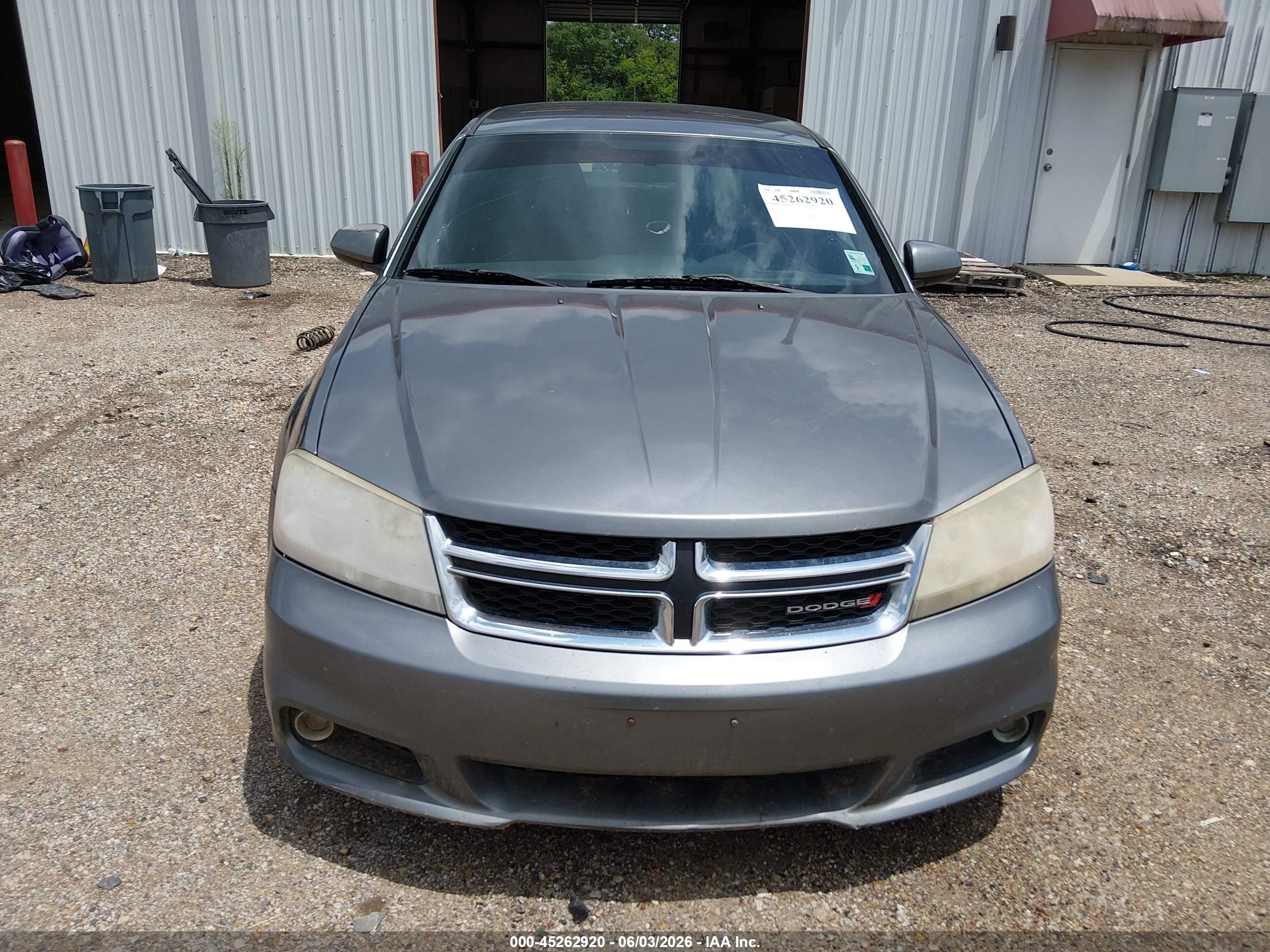 2013 Dodge Avenger Sxt Серый vin: 1C3CDZCB4DN612783