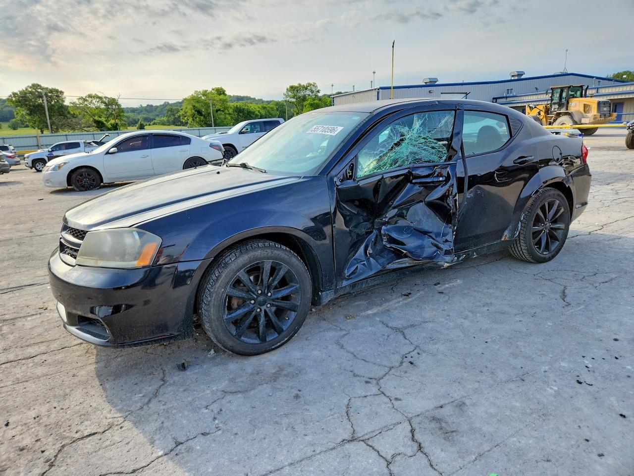 2013 Dodge Avenger Sxt Черный vin: 1C3CDZCB4DN633911