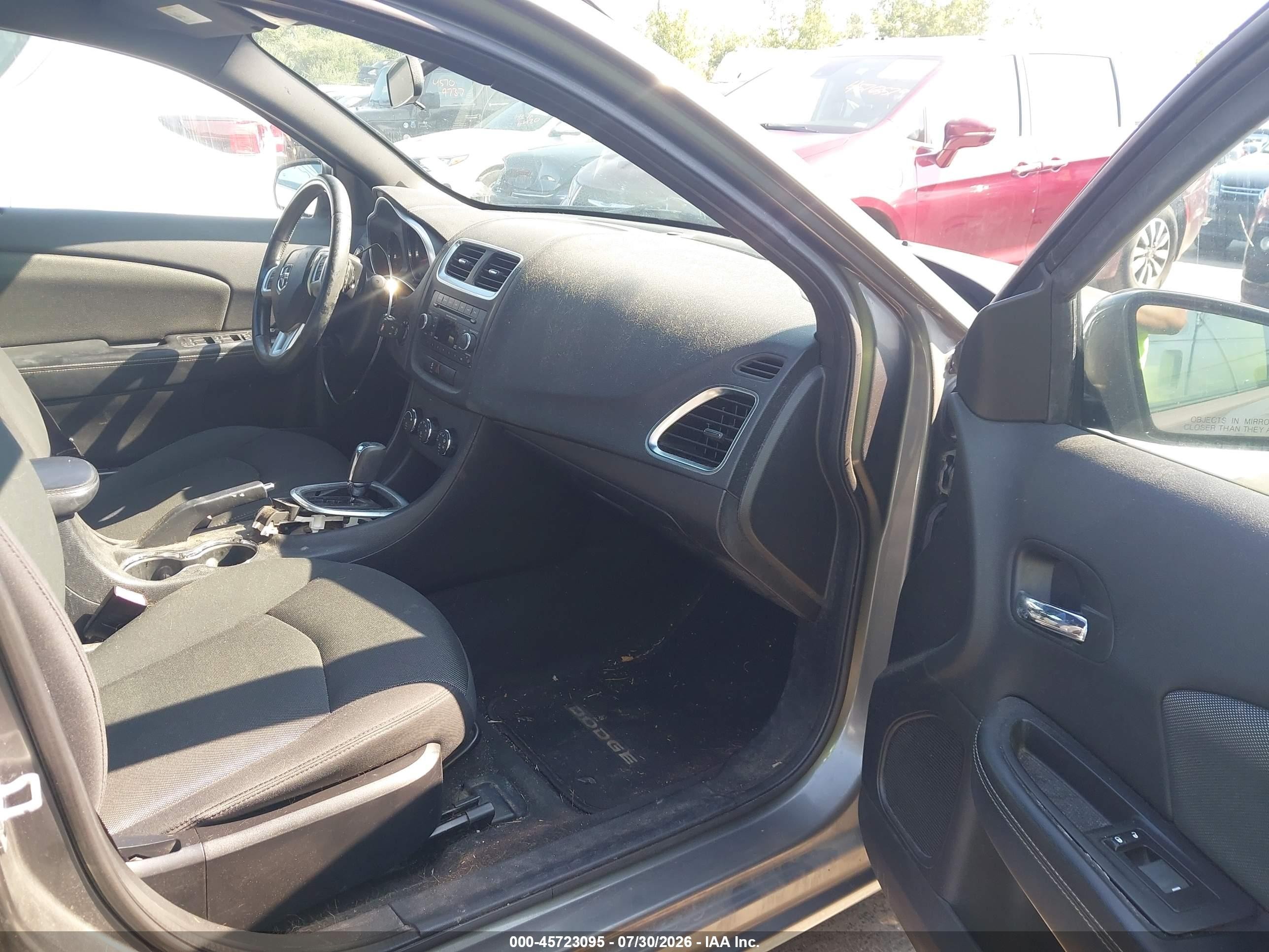 2012 Dodge Avenger Sxt Серый vin: 1C3CDZCB5CN137112