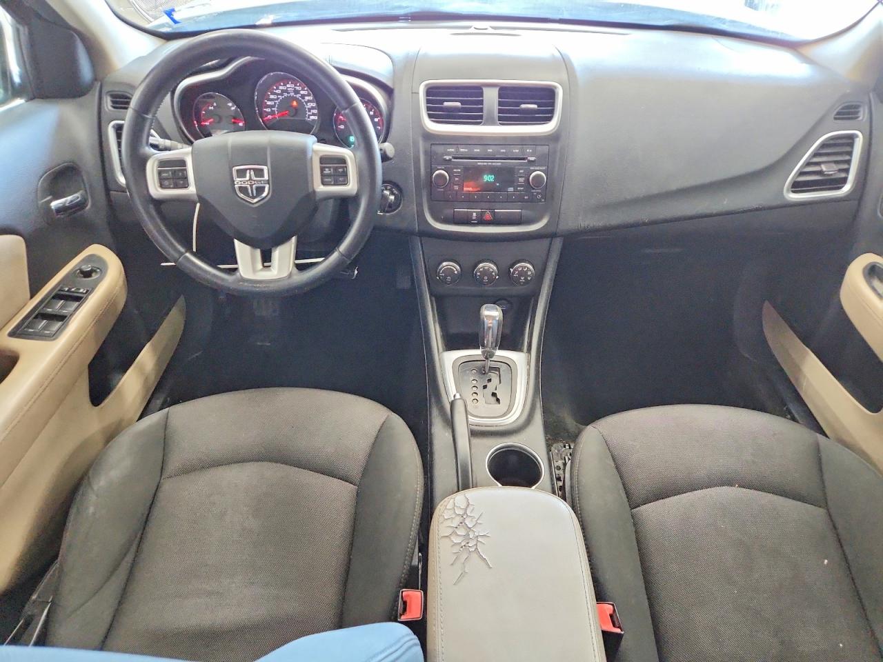 2012 Dodge Avenger Sxt White vin: 1C3CDZCB5CN281405