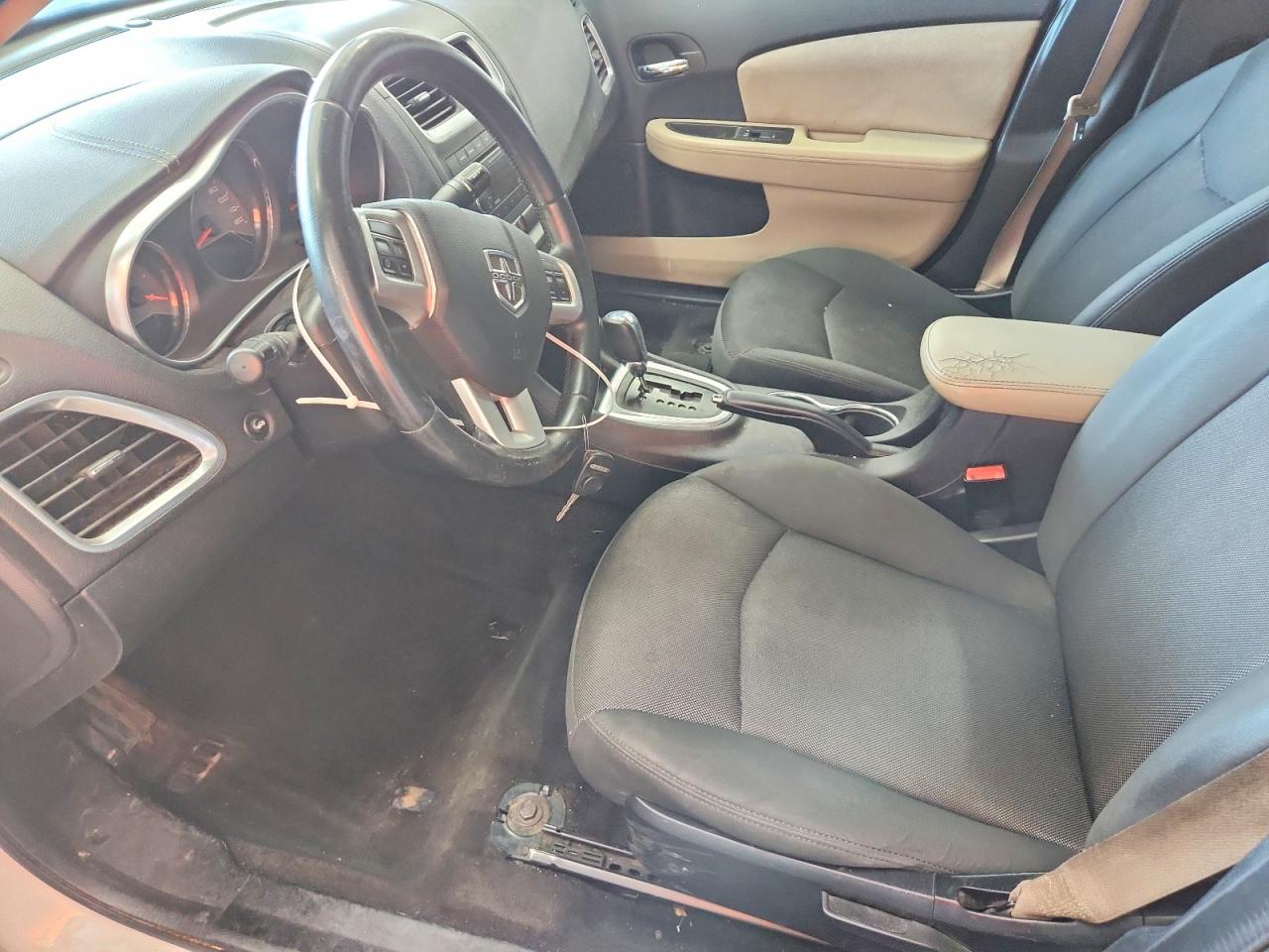 2012 Dodge Avenger Sxt White vin: 1C3CDZCB5CN281405