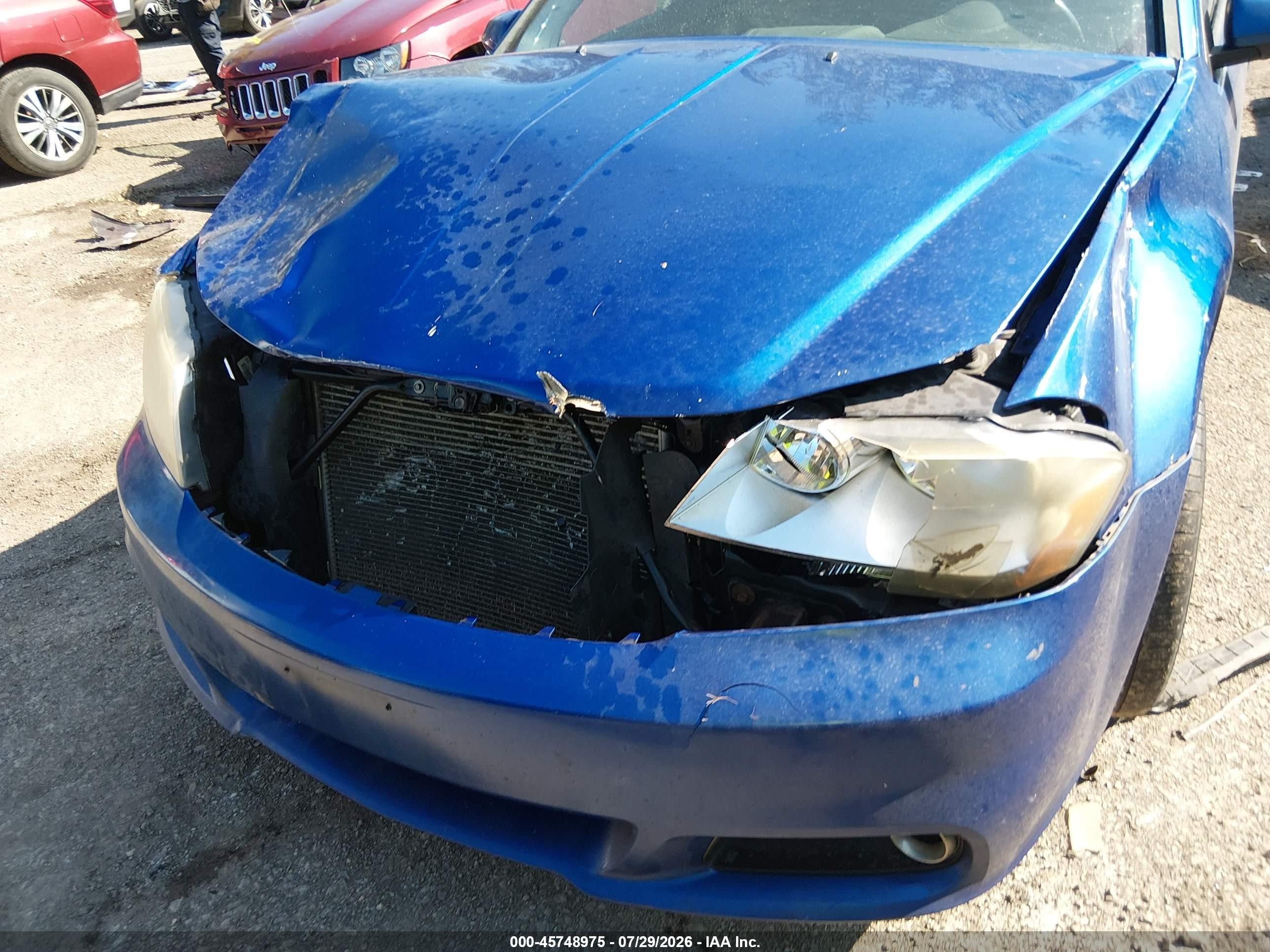 2013 Dodge Avenger Sxt Blue vin: 1C3CDZCB5DN502499