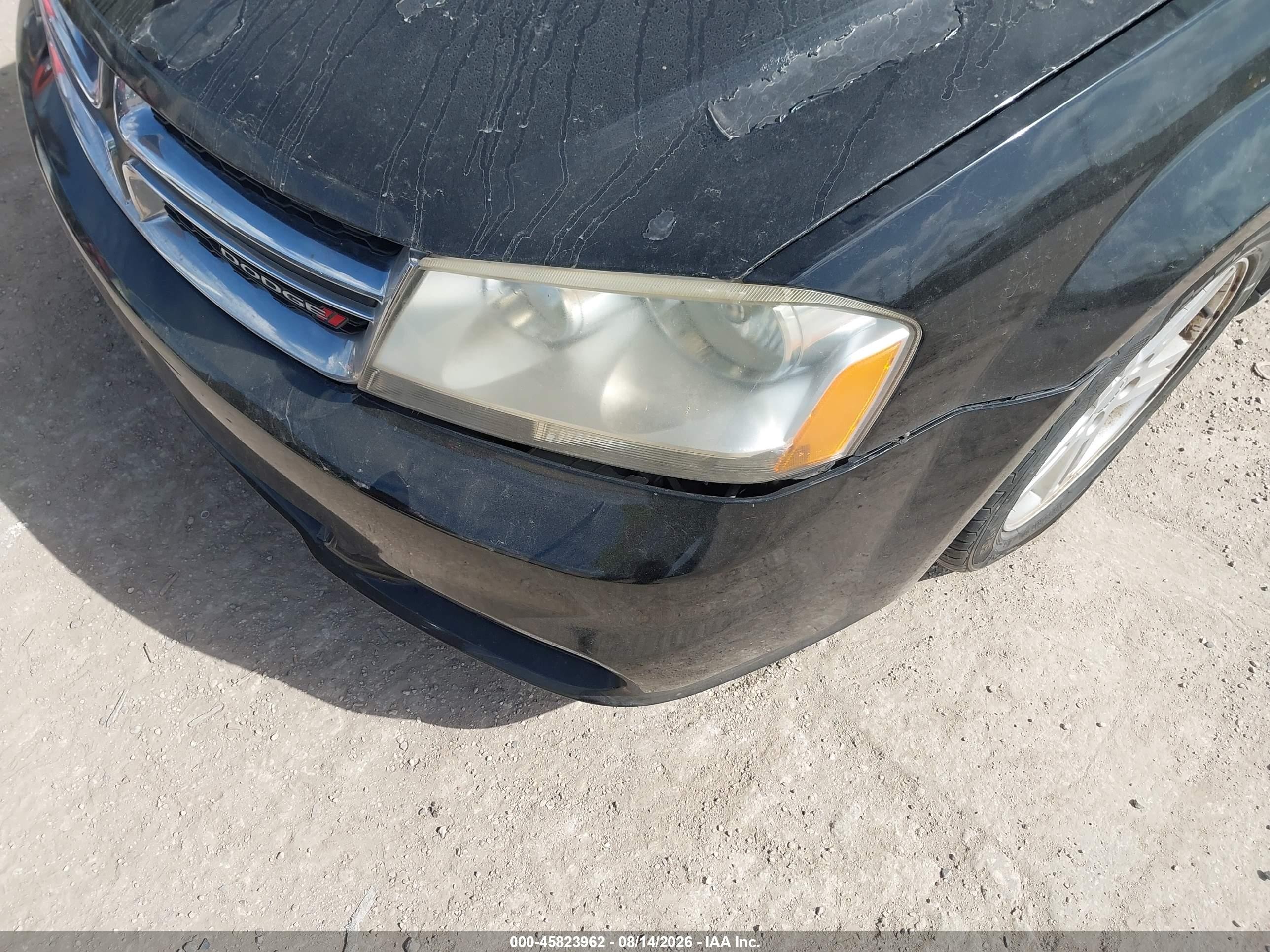 2013 Dodge Avenger Sxt Black vin: 1C3CDZCB5DN590731
