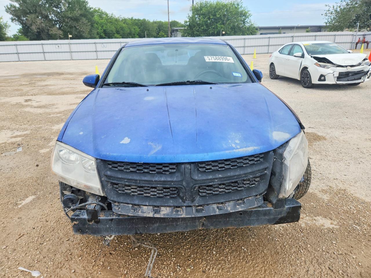 2013 Dodge Avenger Sxt Blue vin: 1C3CDZCB5DN656971